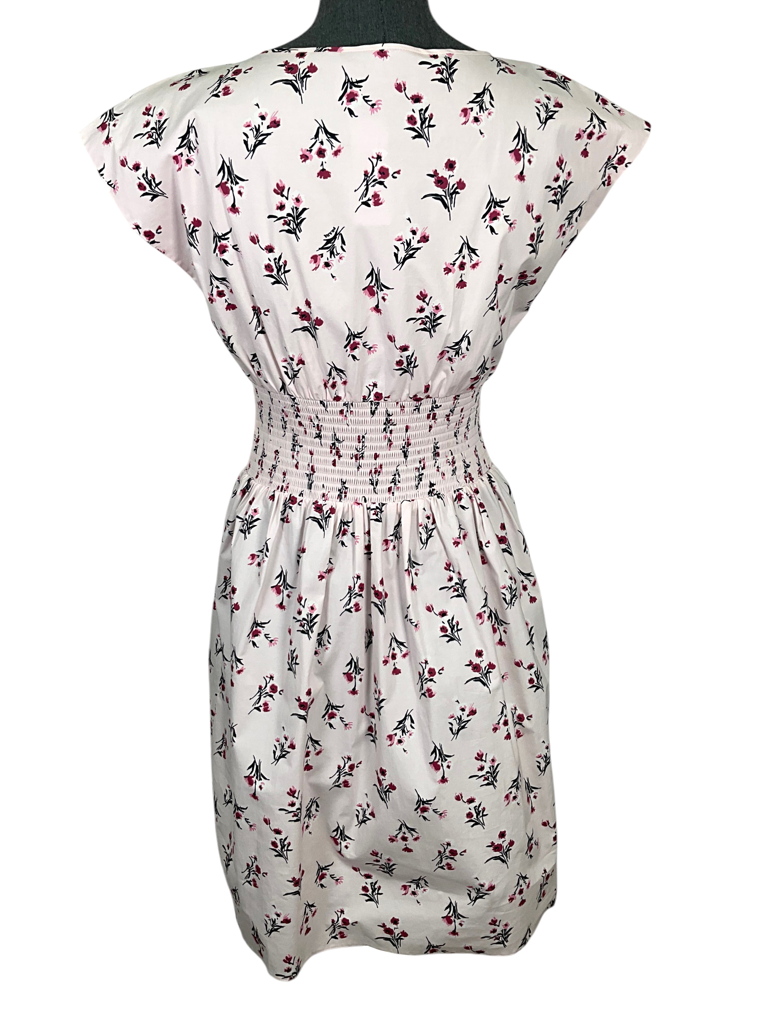 PRADA Floral Printed Cotton Dress Size S