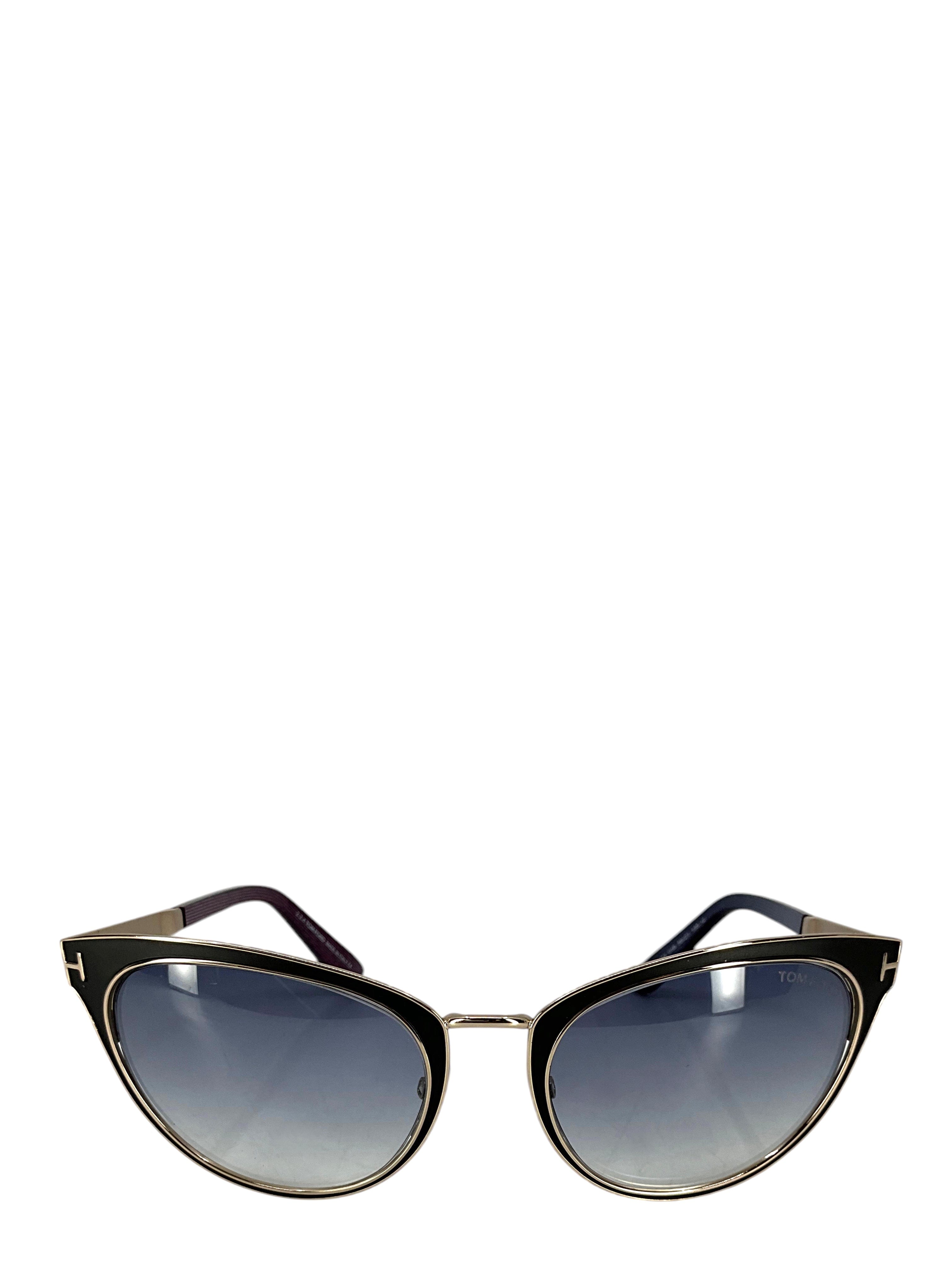 Tom Ford TF373 Nina Cat Eye Sunglasses