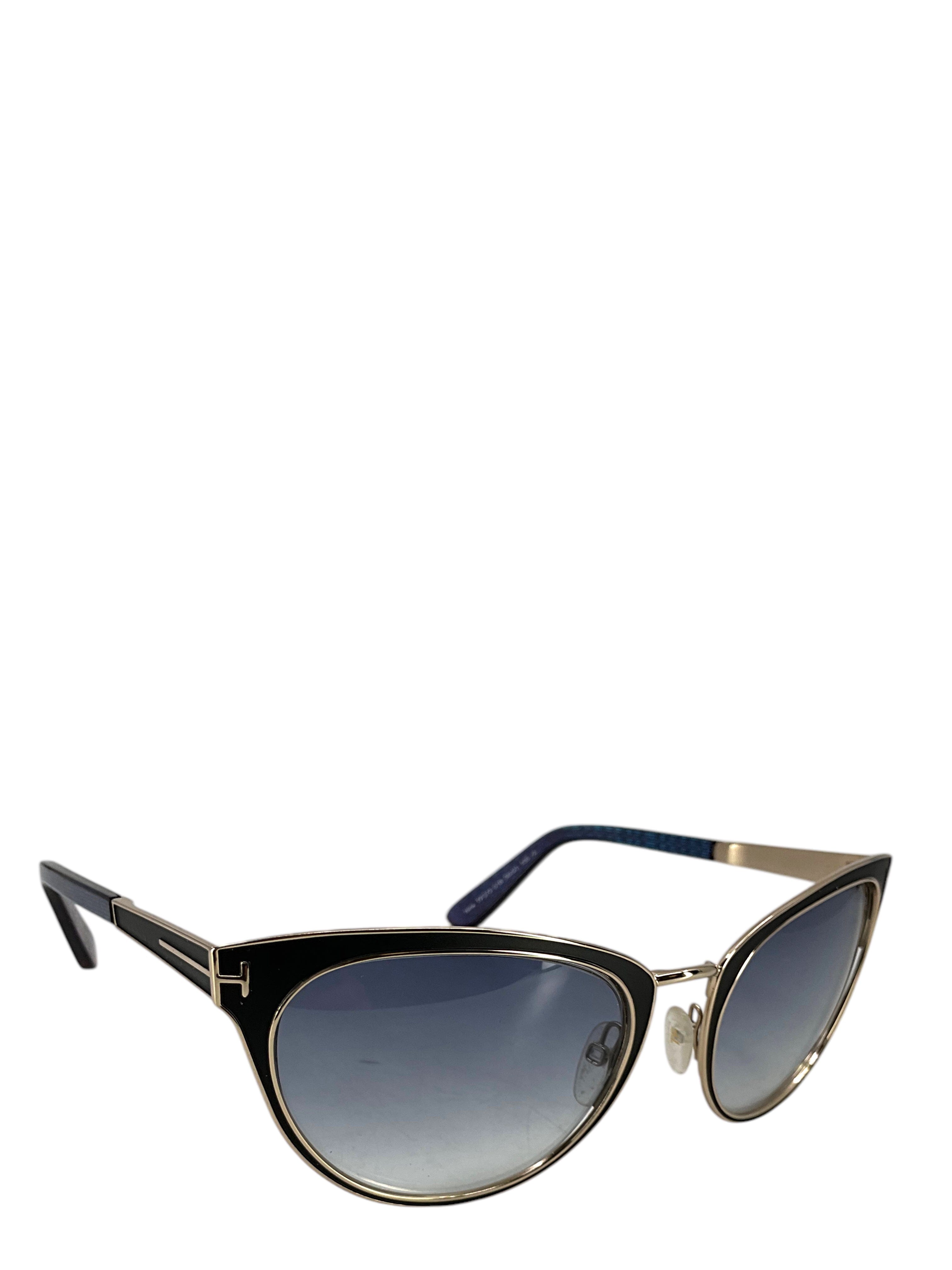 Tom Ford TF373 Nina Cat Eye Sunglasses