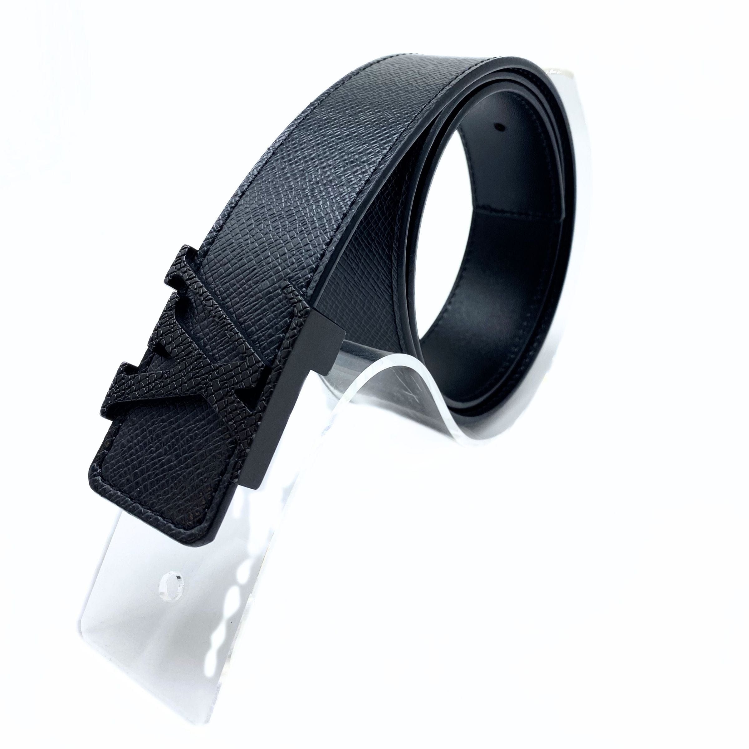 Louis Vuitton Taiga Initials Reversible Belt