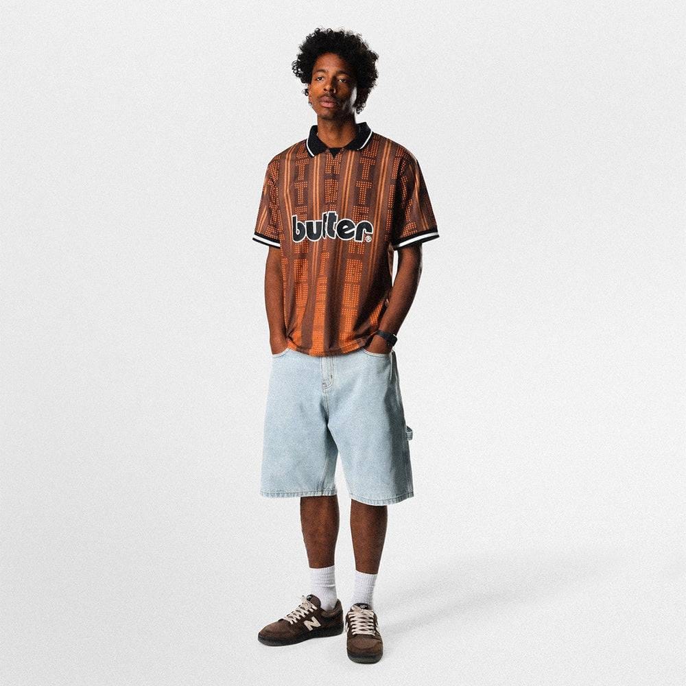 Butter Goods City Jersey - Brown/Orange