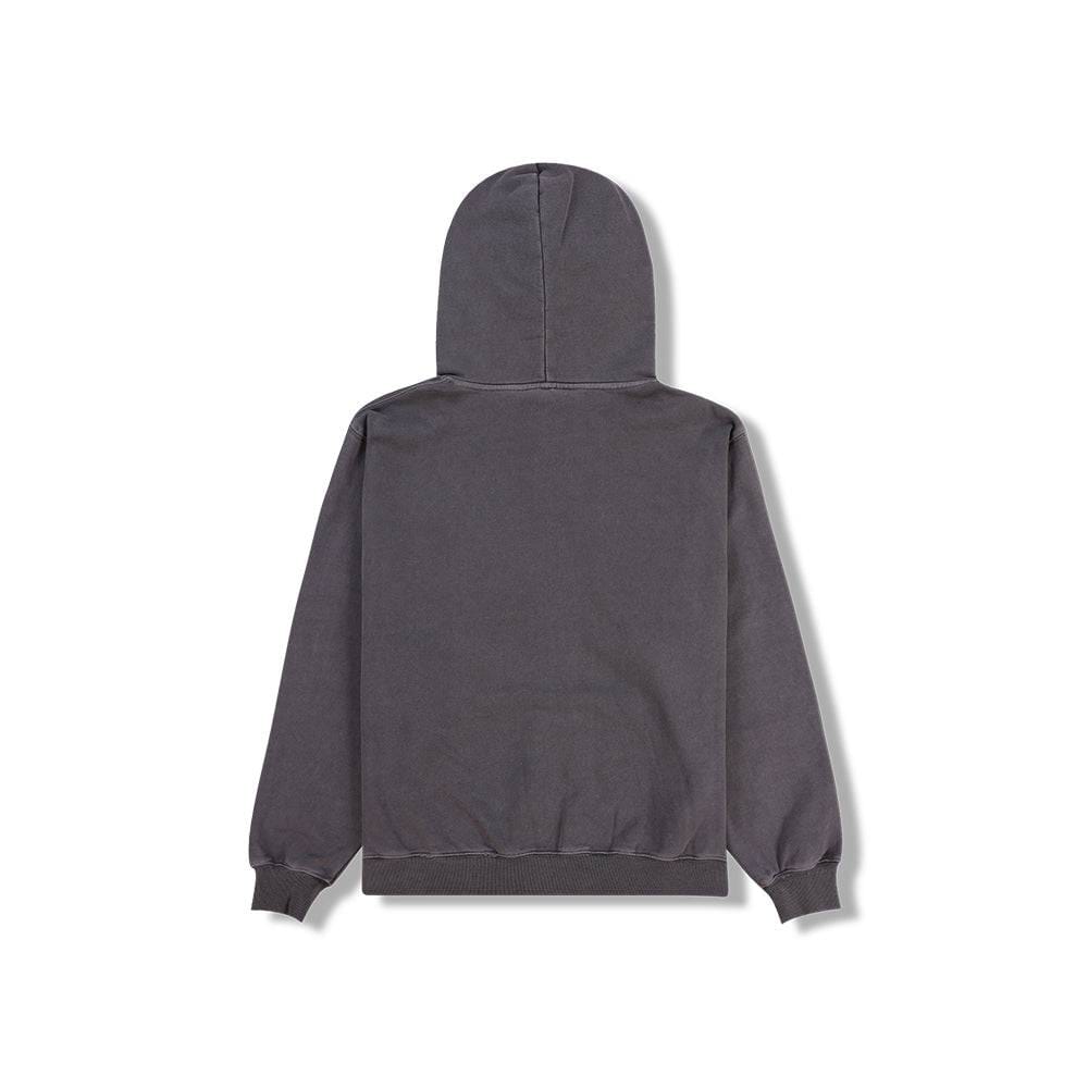 Pleasures Onyx Zip Up Hoodie - Faded Black