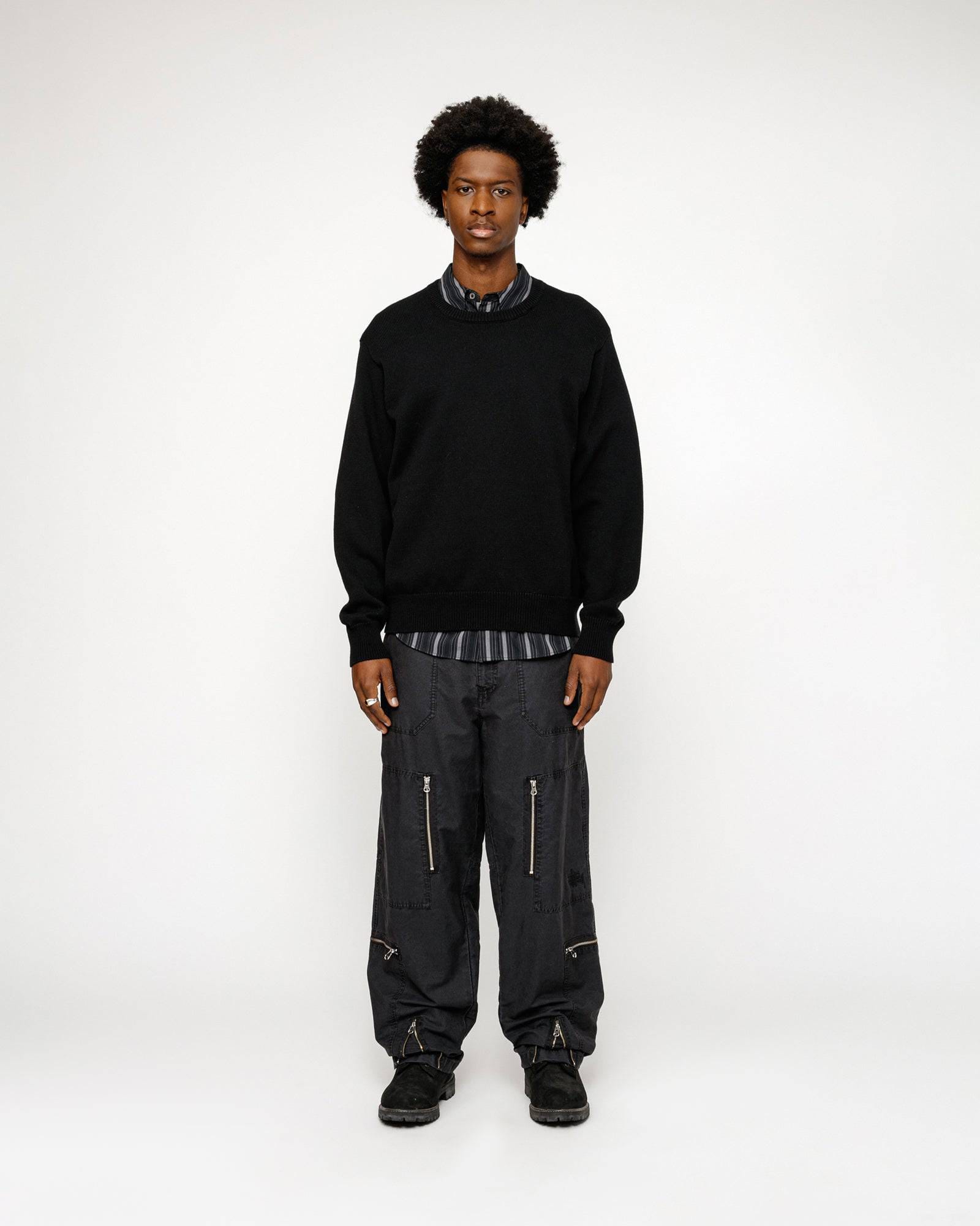 Stüssy Flight Pant Ripstop Pigment Dyed - Black