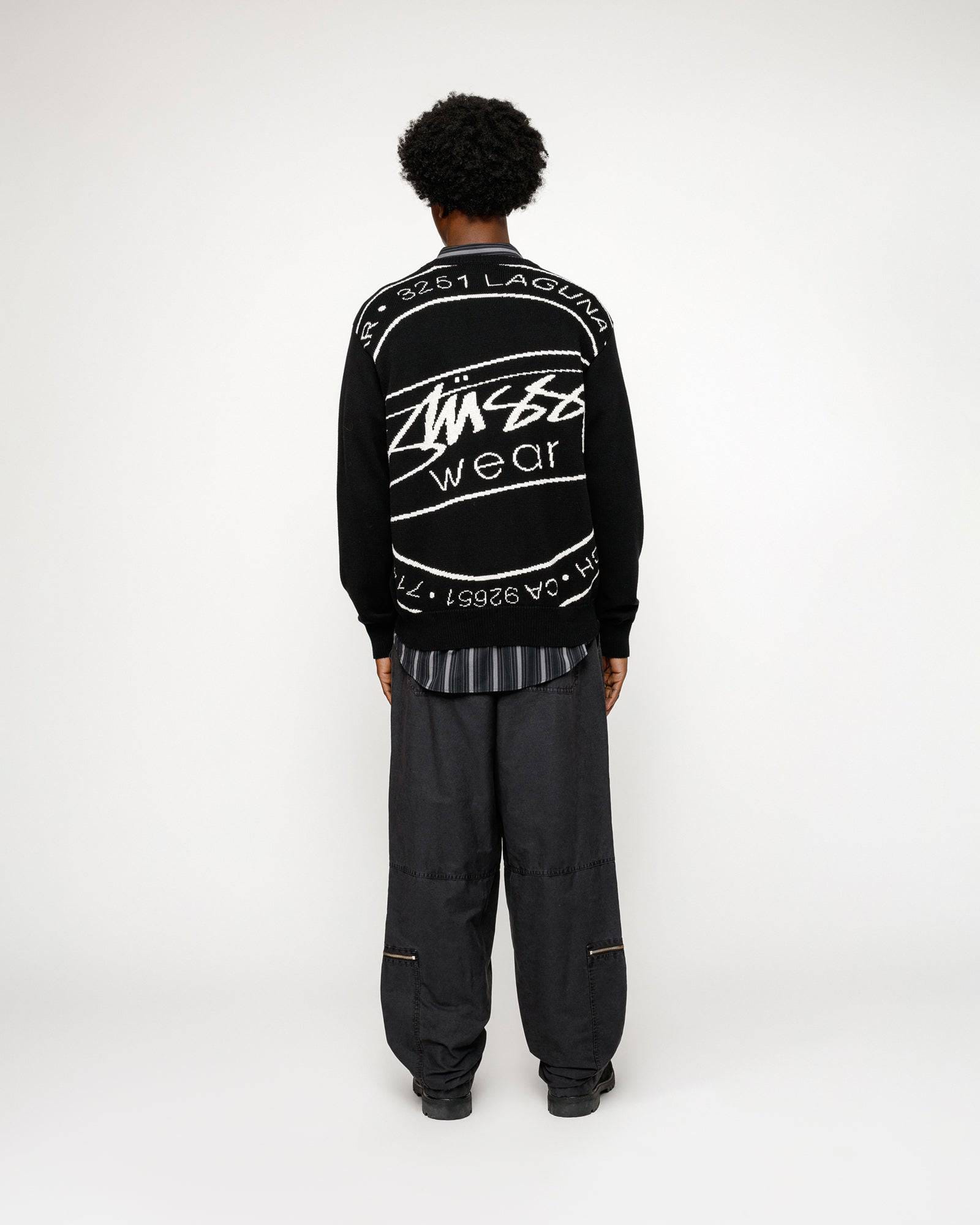 Stüssy Flight Pant Ripstop Pigment Dyed - Black