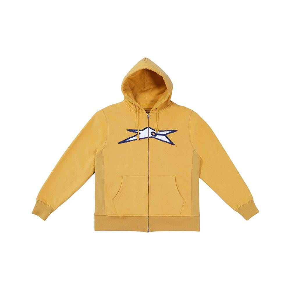 Carpet Company Bizarro Zip Hoodie - Mustard