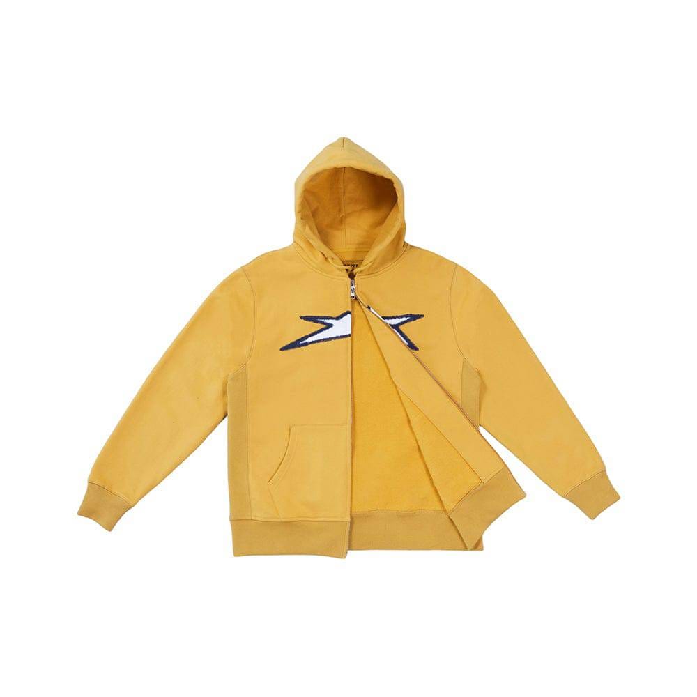 Carpet Company Bizarro Zip Hoodie - Mustard