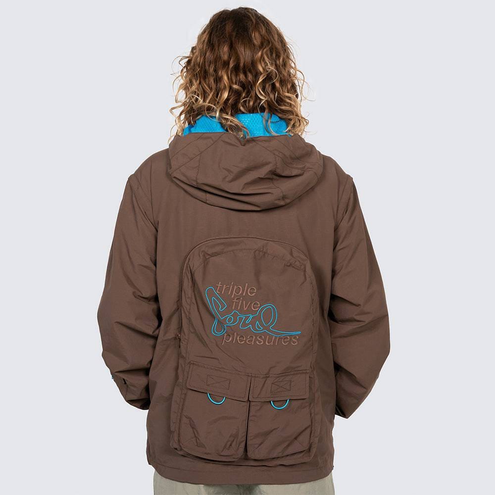 Pleasures Triple Modular Jacket - Coffee