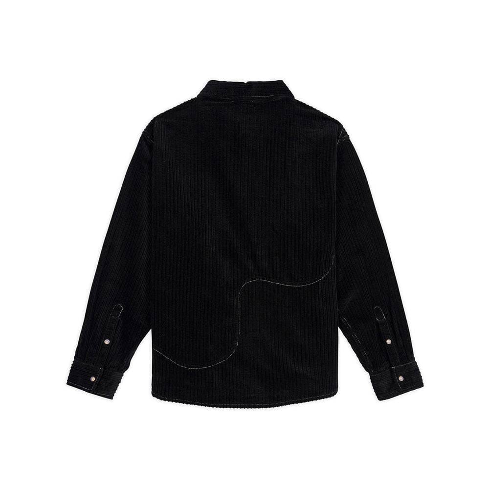 Brain Dead Organic Panel Ranch Shirt - Black