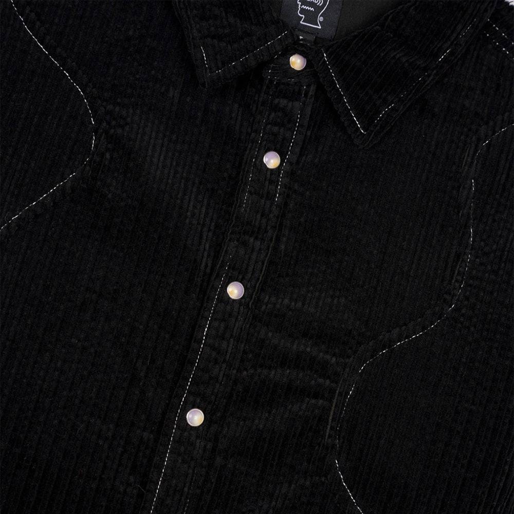 Brain Dead Organic Panel Ranch Shirt - Black