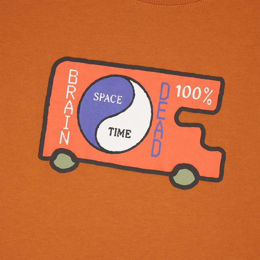 Brain Dead Space/Time T-Shirt - Nutmeg