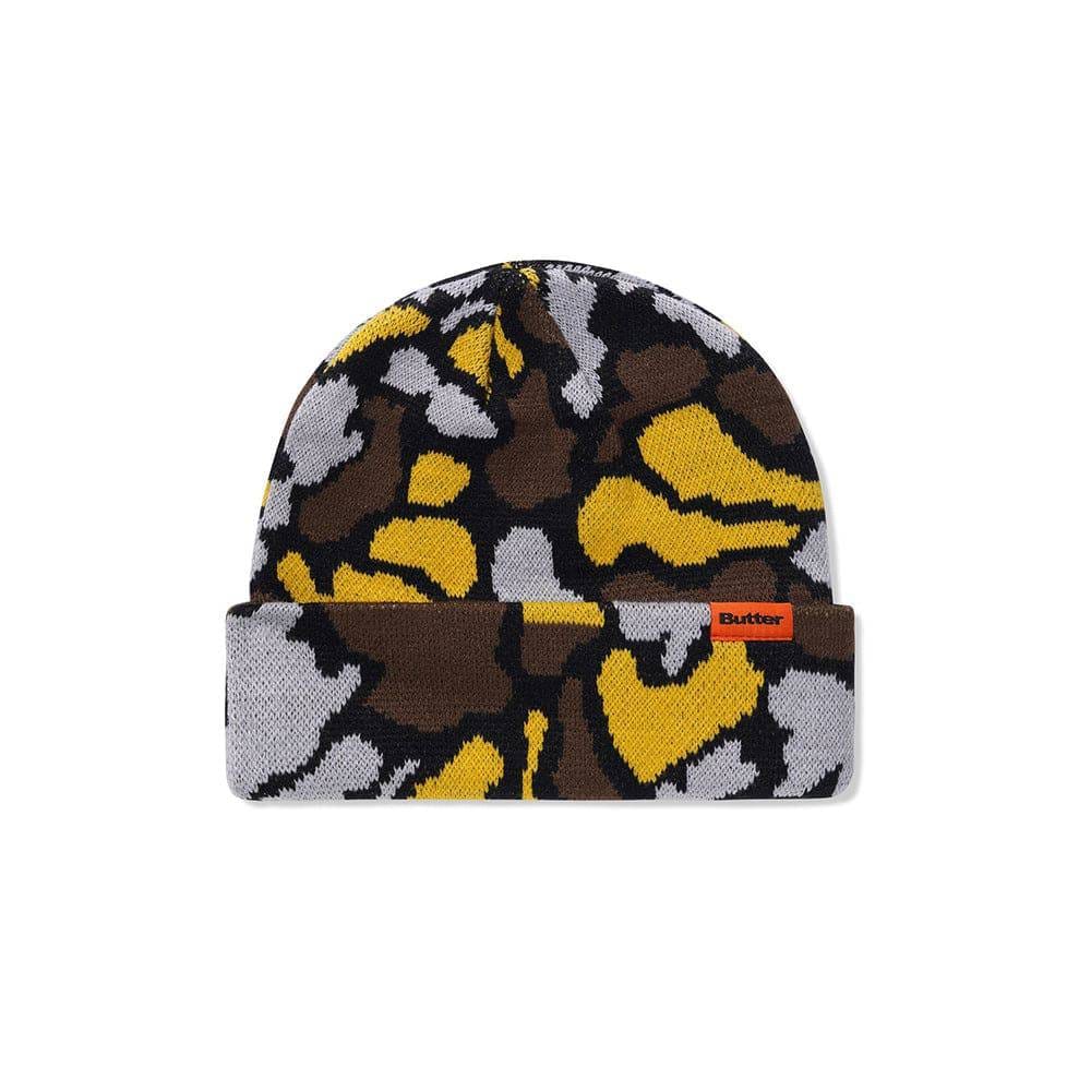 Butter Goods Camo Beanie - Desert