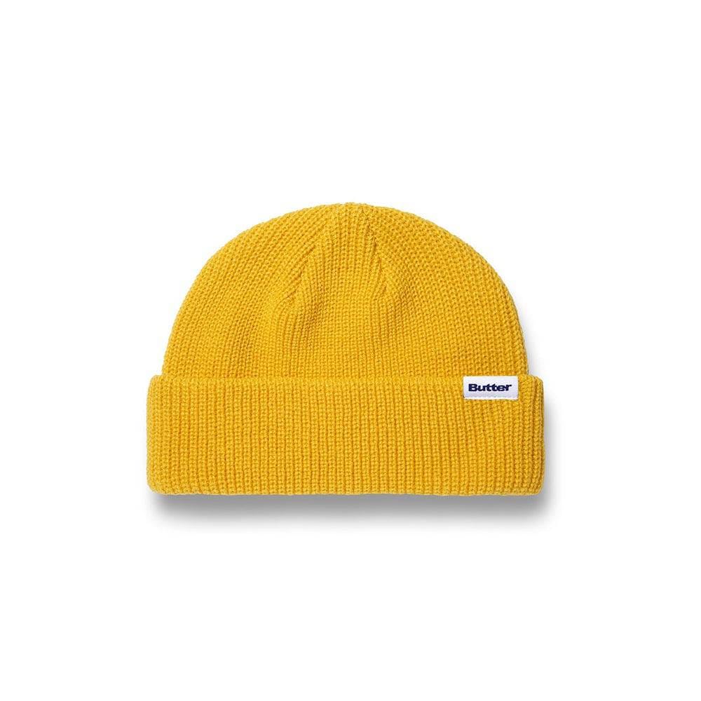 Butter Goods Wharfie Beanie - Yellow