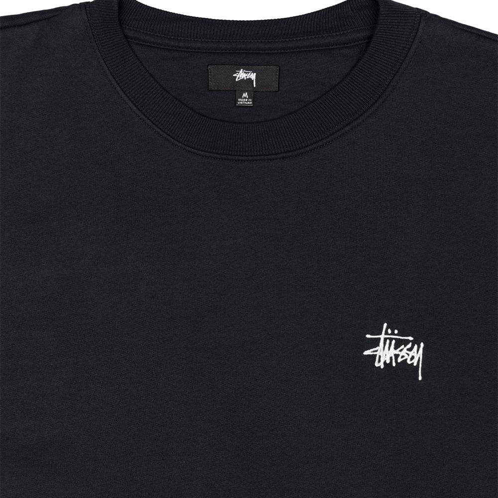 Stüssy Stock Fleece Vest - Black