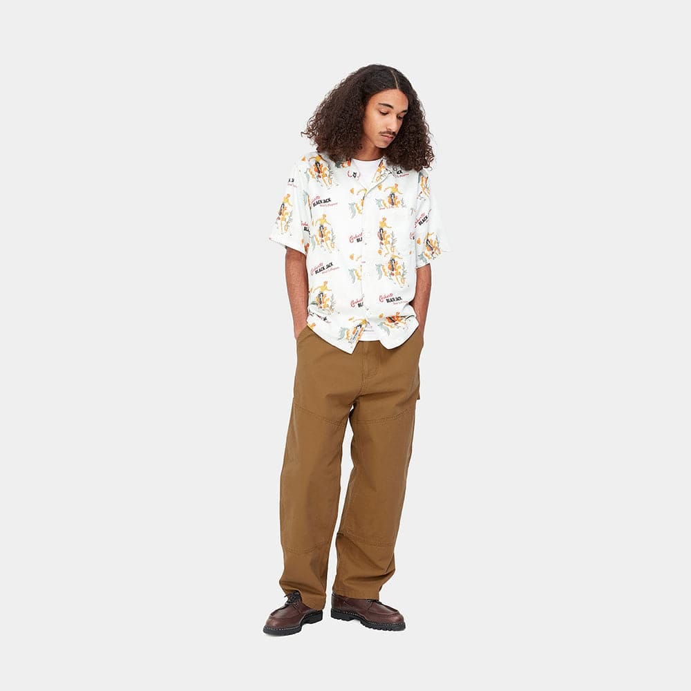 Carhartt WIP Wide Panel Pant - Hamilton Brown Rinsed