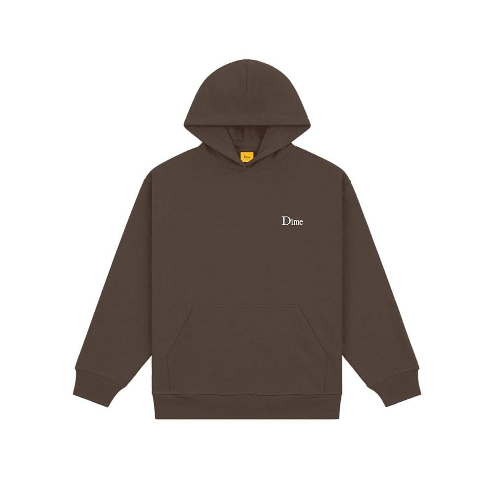 Dime Small Logo Hoodie - Driftwood