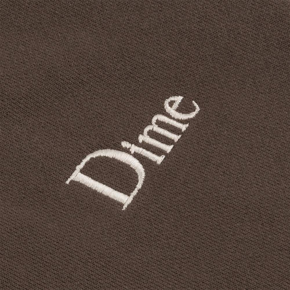 Dime Small Logo Hoodie - Driftwood
