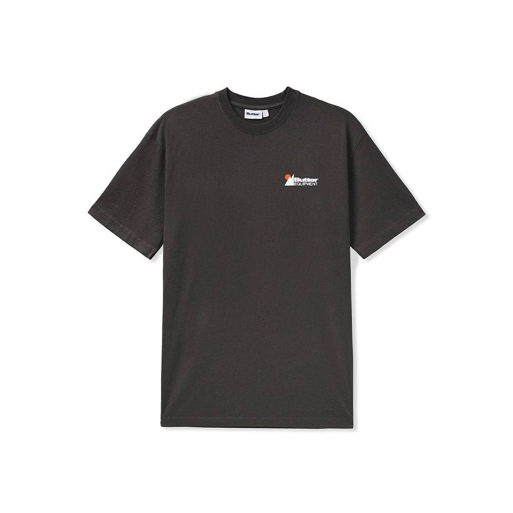 Butter Goods Heavy Weight Pigment Dye Tee - Washed Black