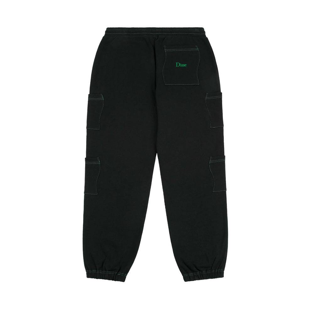 Dime French Terry Pocket Pants - Black