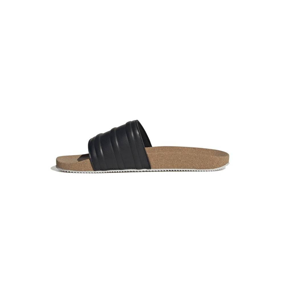 adidas Island Club Adilette Premium Slides - Core Black
