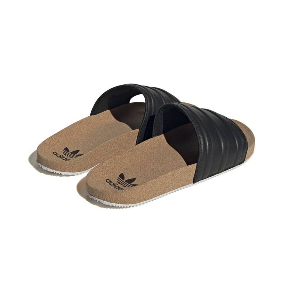 adidas Island Club Adilette Premium Slides - Core Black