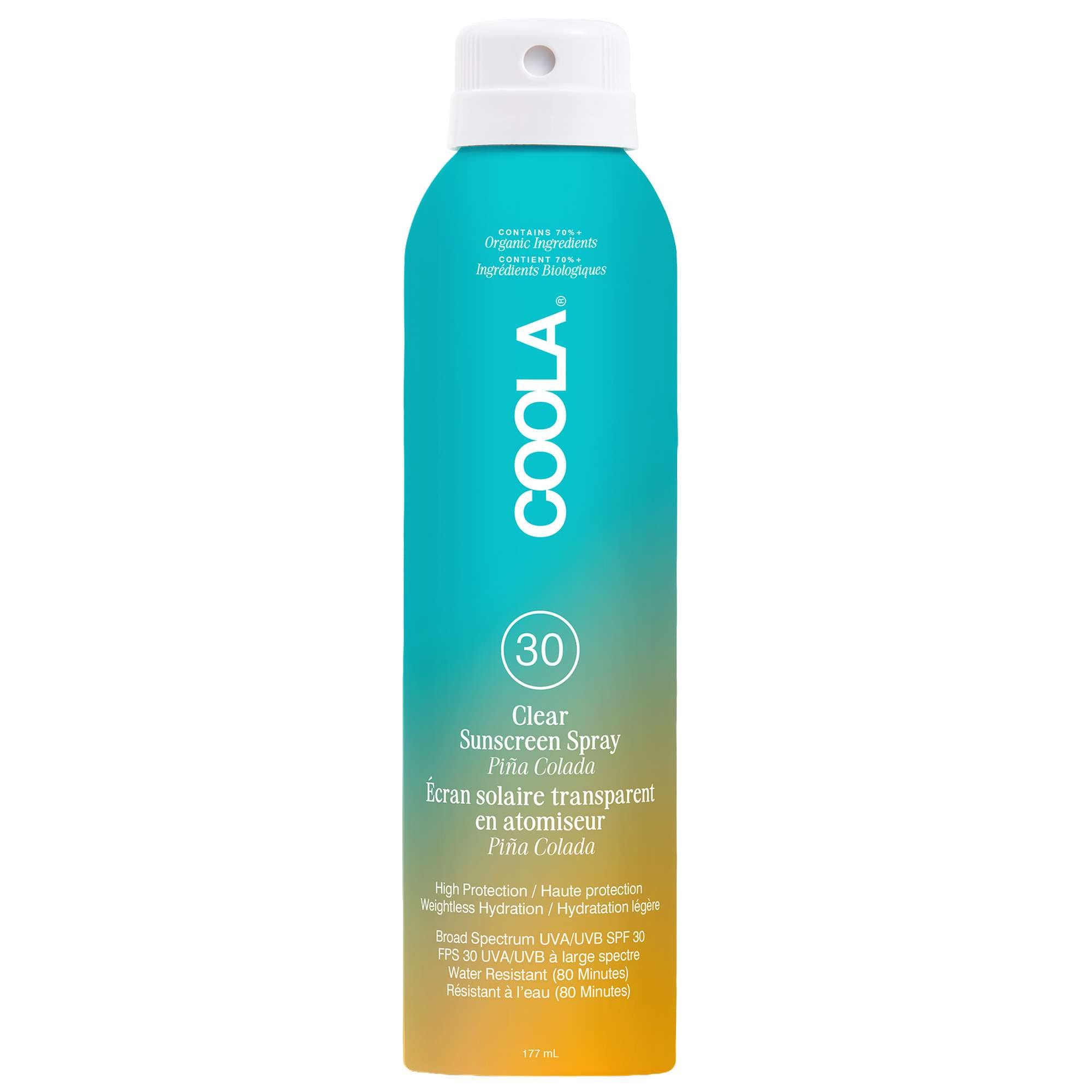 Coola Classic Body Sunscreen Spray SPF30 Piña Colada 177ml