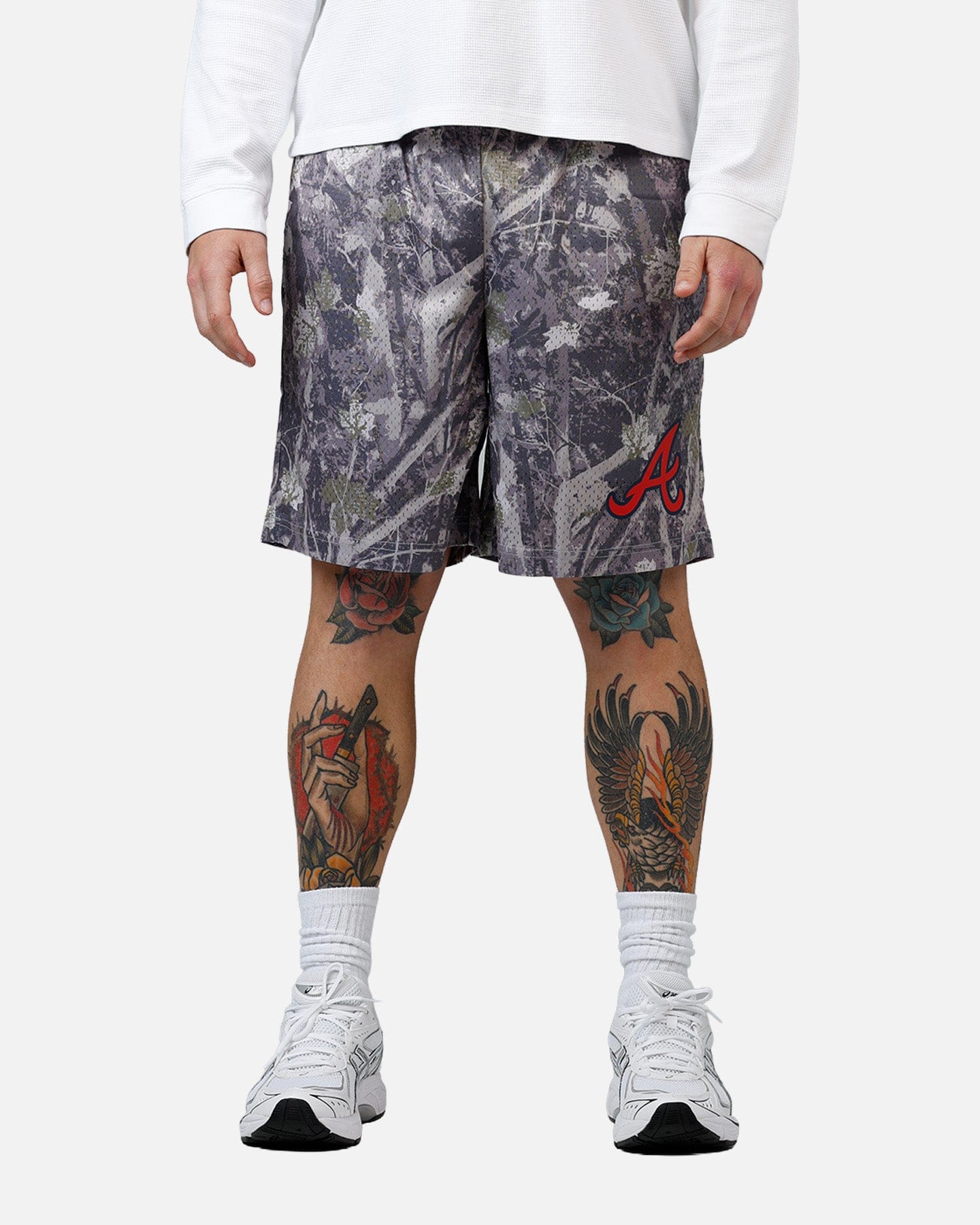 New Era Atlanta Braves Camo Shorts Camo