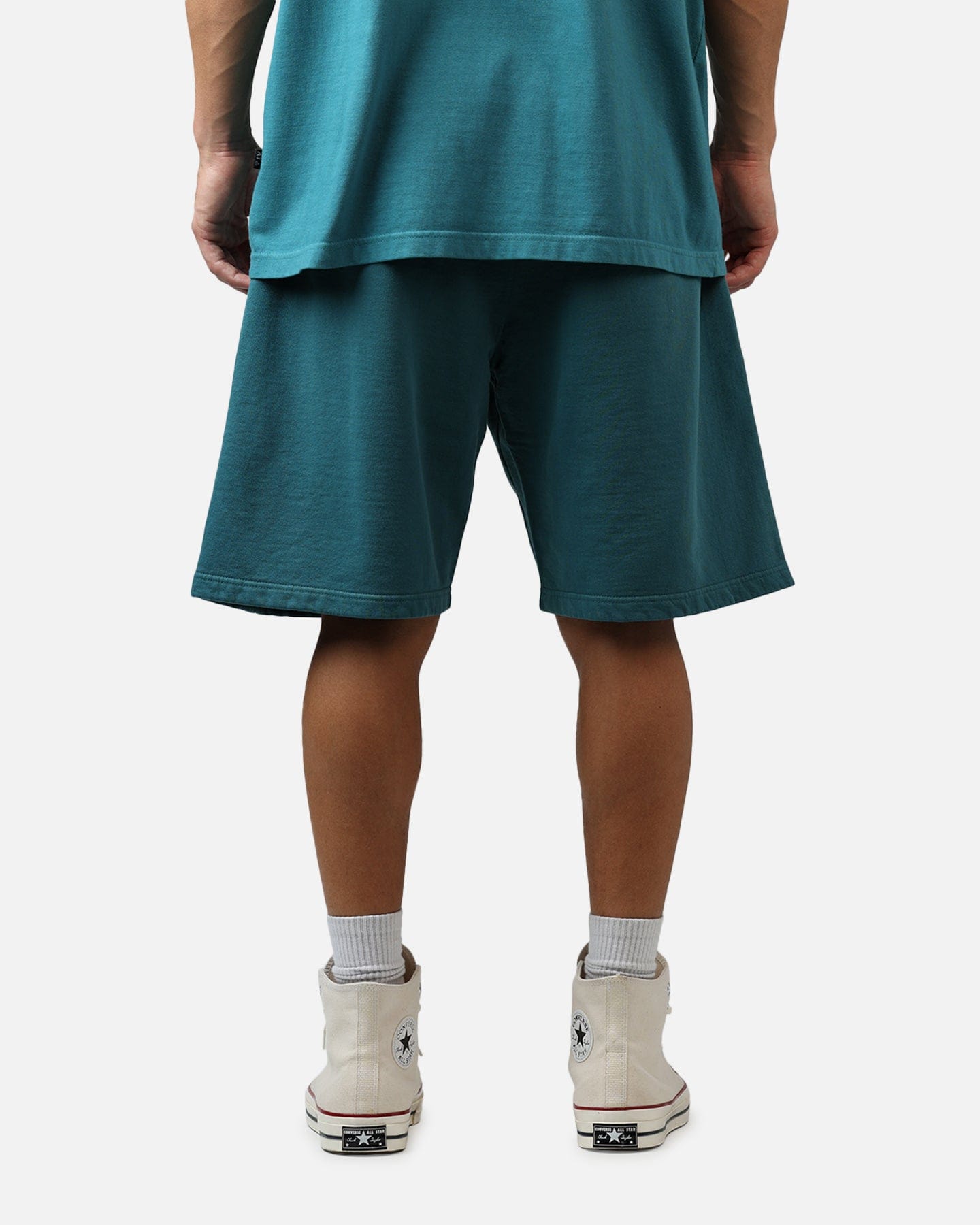 American Thrift Fleece Shorts Washed Teal