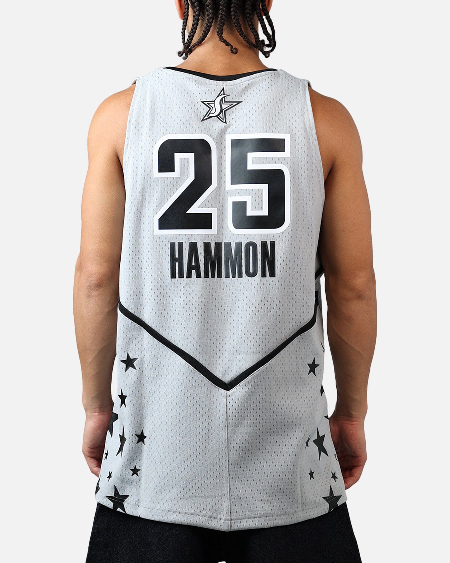 Mitchell & Ness San Antonio Stars Becky Hammon #25 '07 Home Swingman Jersey Grey