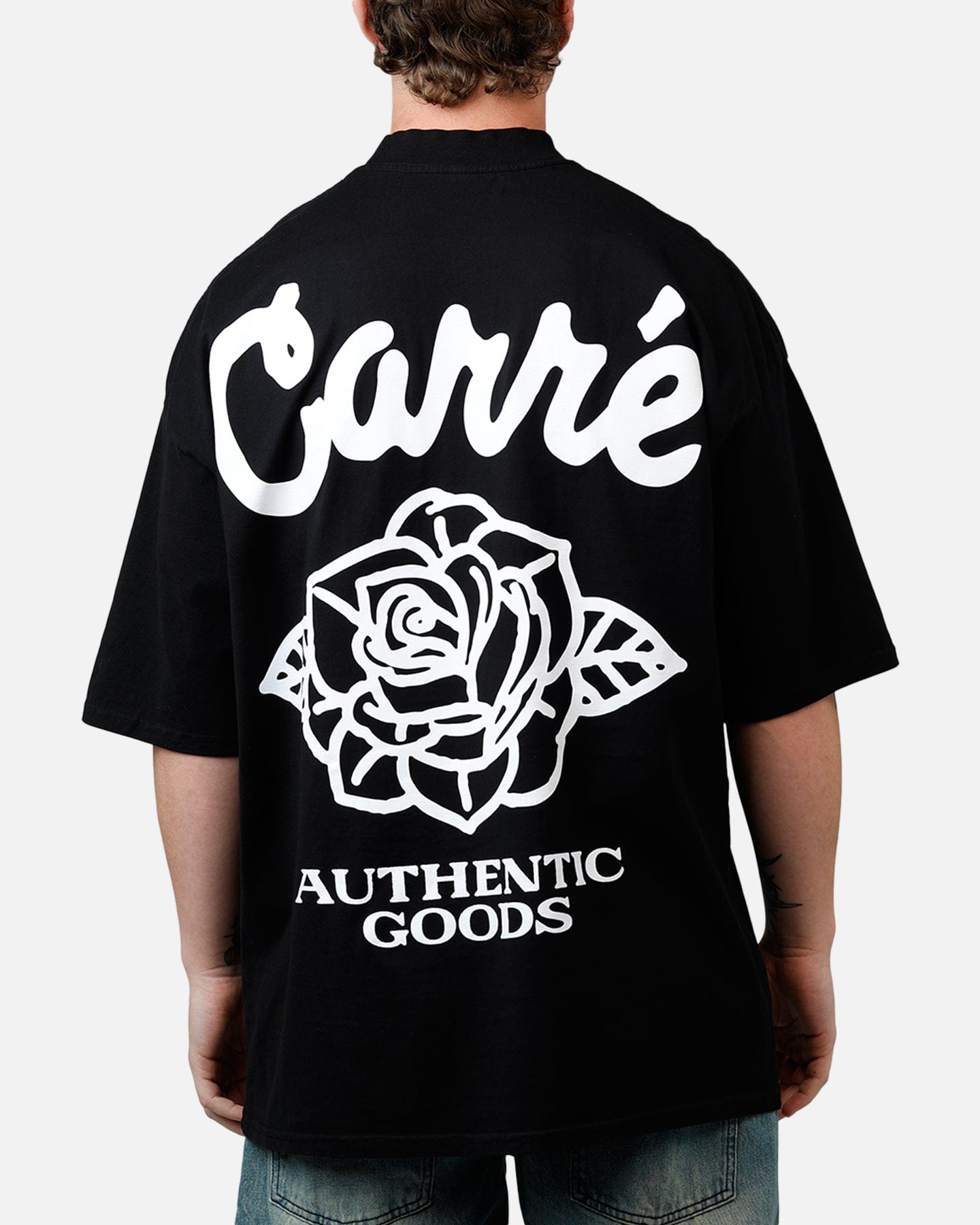 Carre Rosa T-Shirt Black
