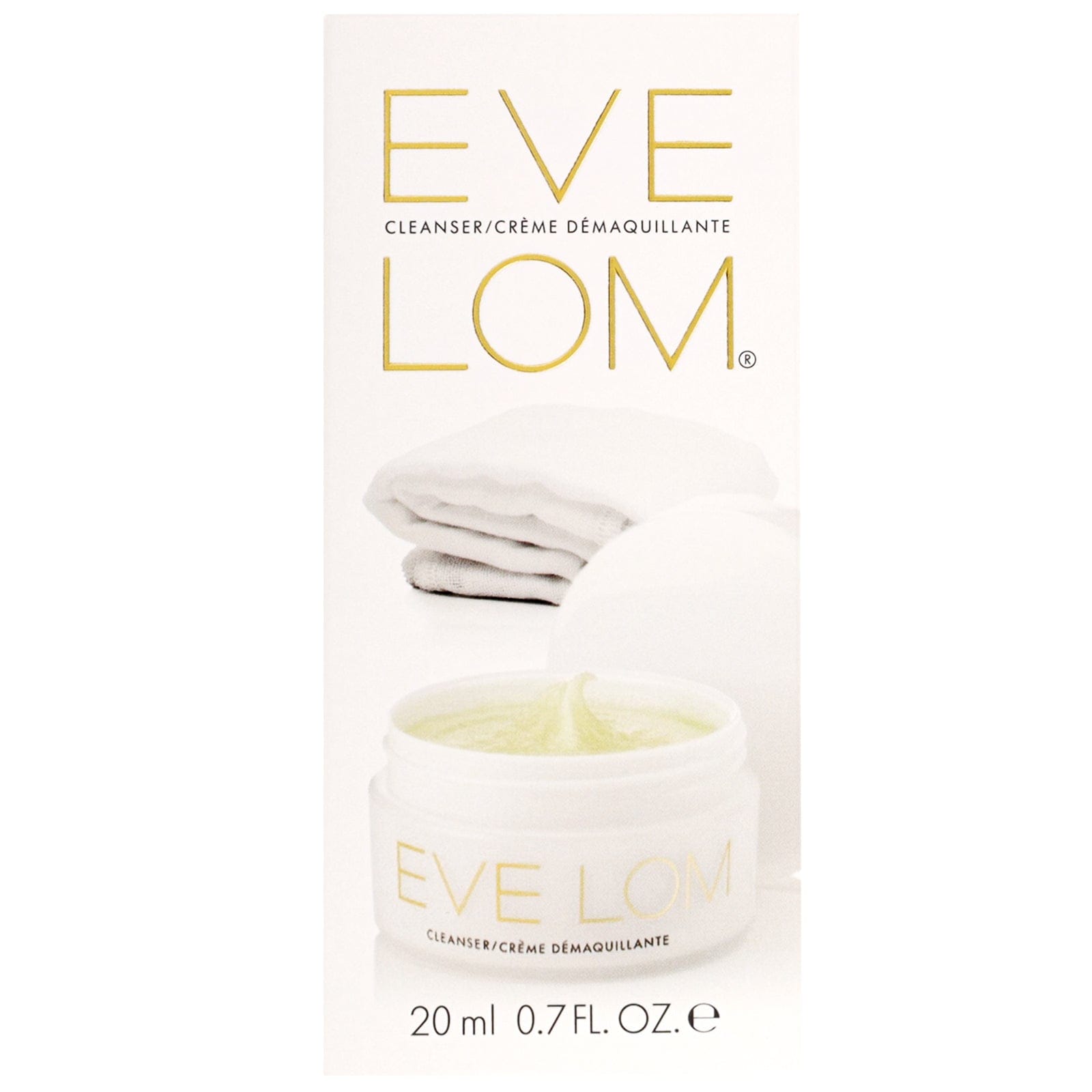 EVE LOM Cleanse Cleanser and Muslin Cloth 20ml