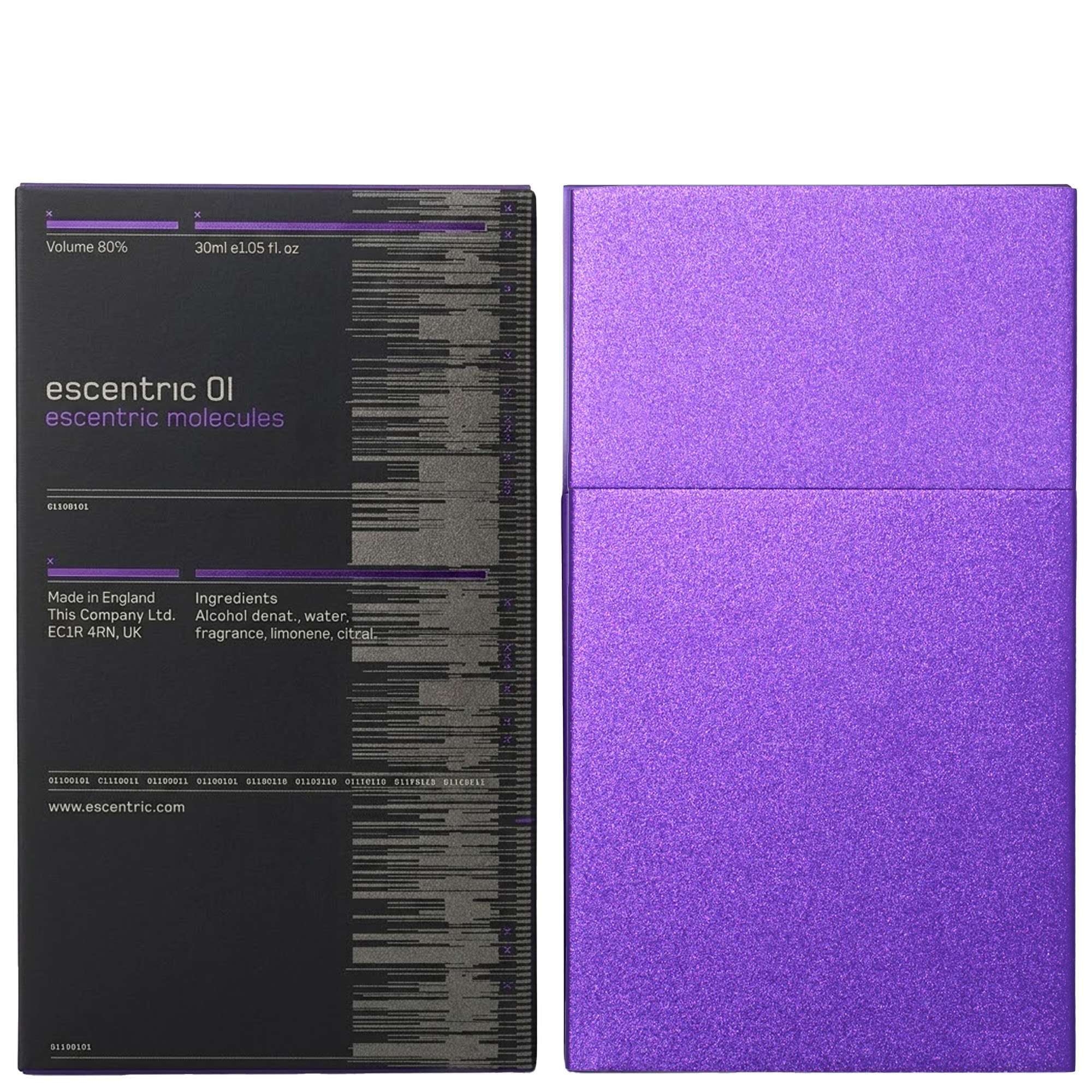 Escentric Molecules Escentric 01 Eau de Toilette Spray with Metal Case 30ml