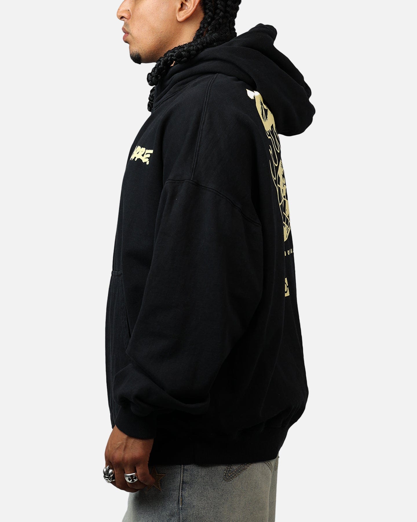 Carre Passport Hoodie Black