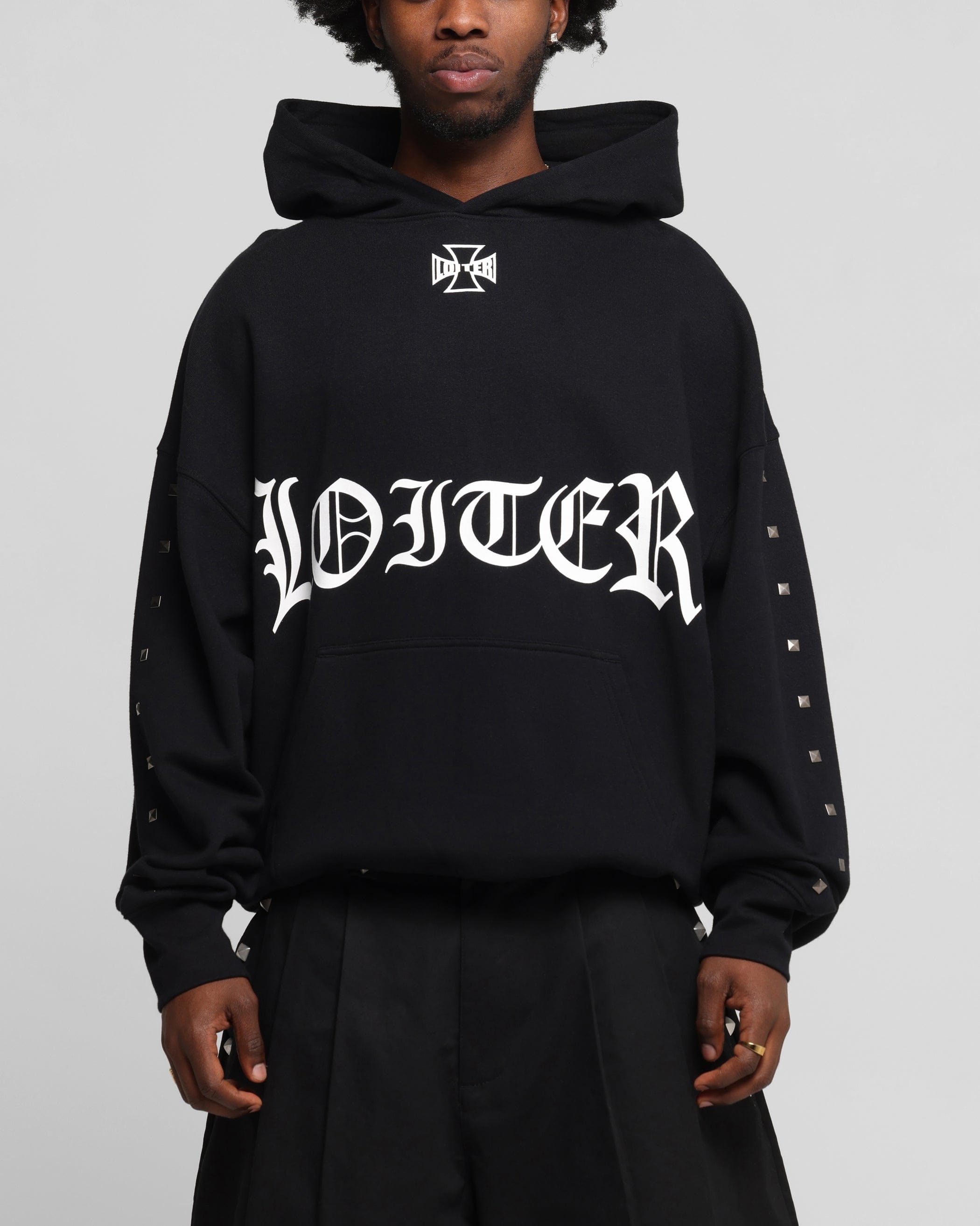 Loiter Bike Hoodie Black