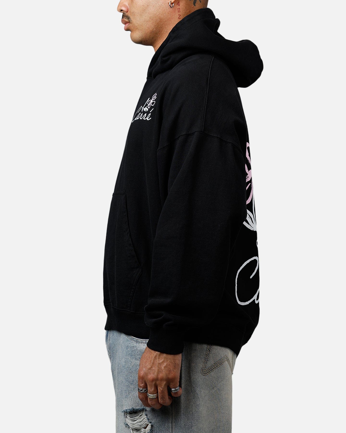 Carre Hand Picked Hoodie Black