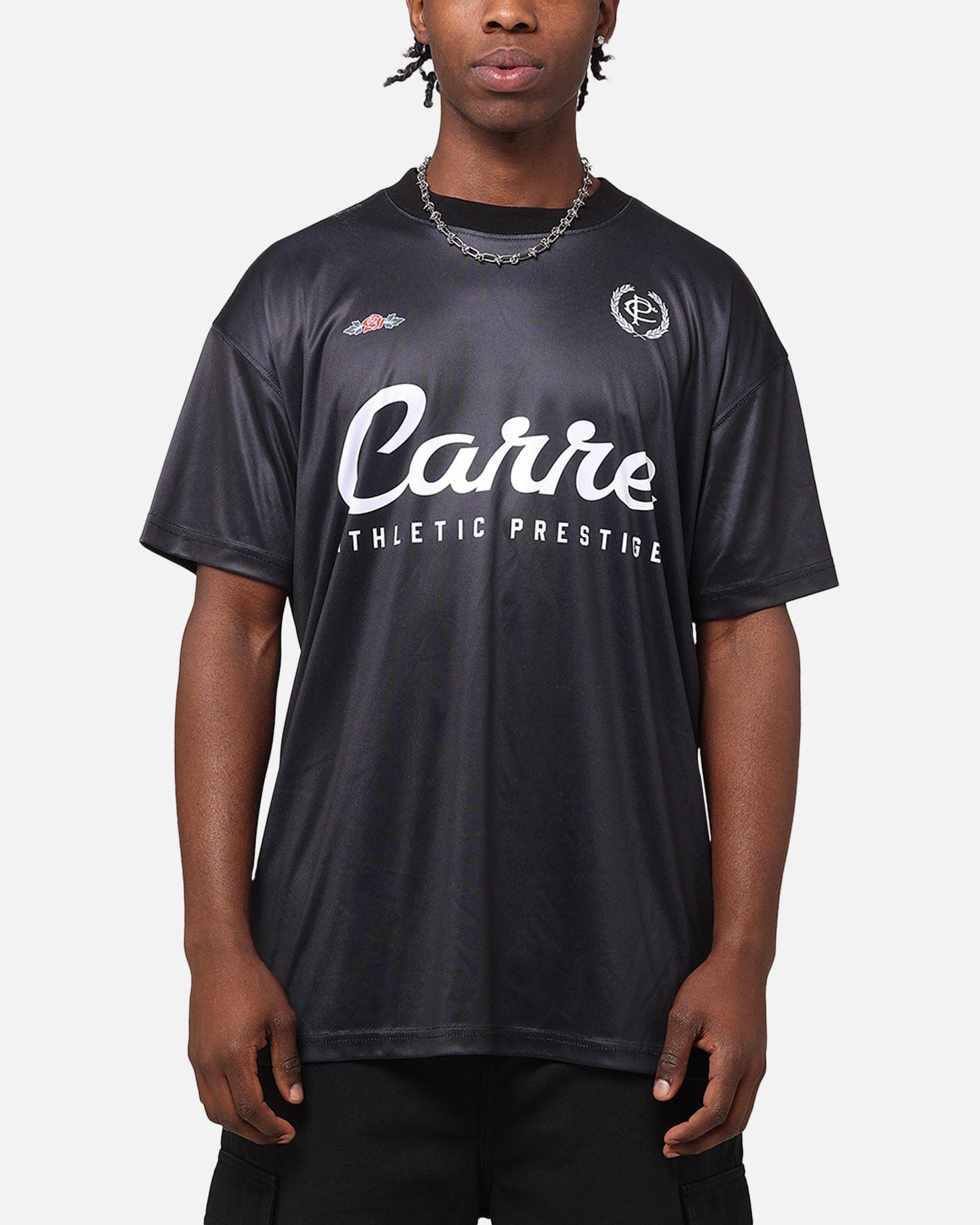 Carre Prestige Football T-Shirt Black