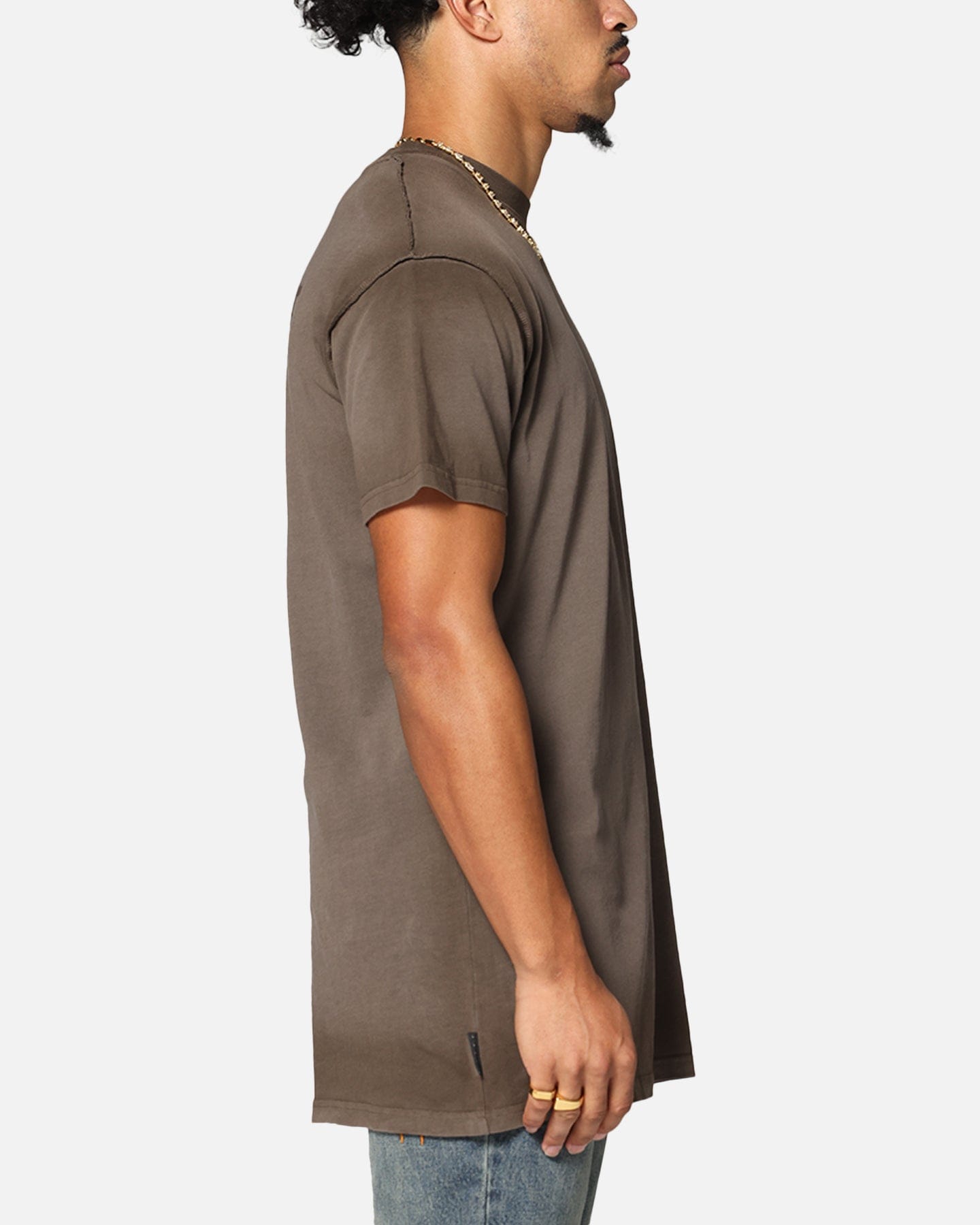 Saint Morta Daggers Lafayette T-Shirt Contrast Brown