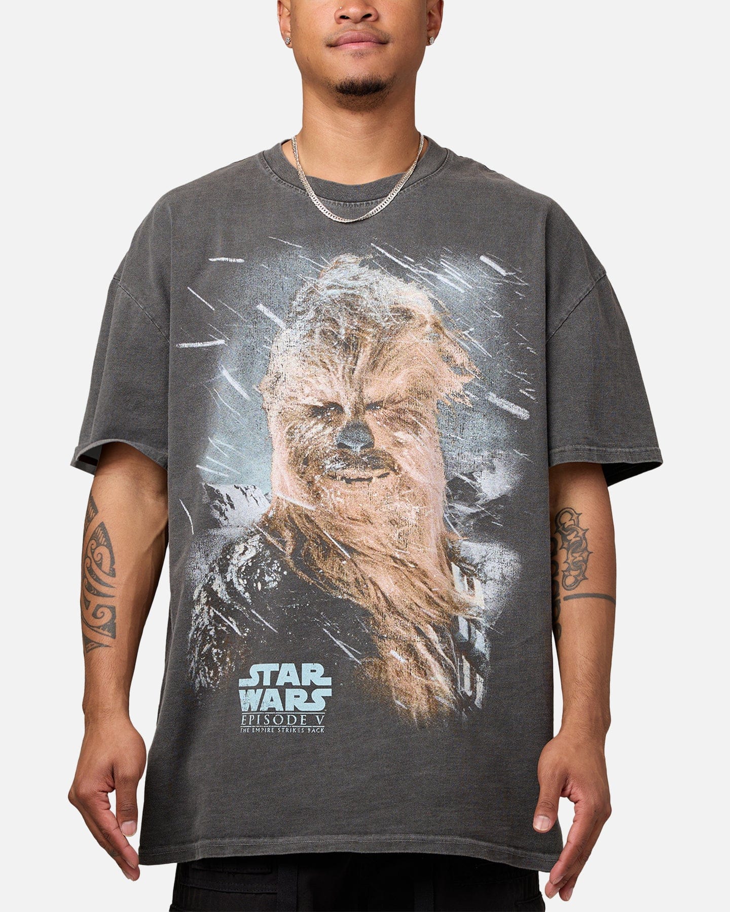 73Studio Star Wars '80 Heavyweight Vintage T-Shirt Black Wash