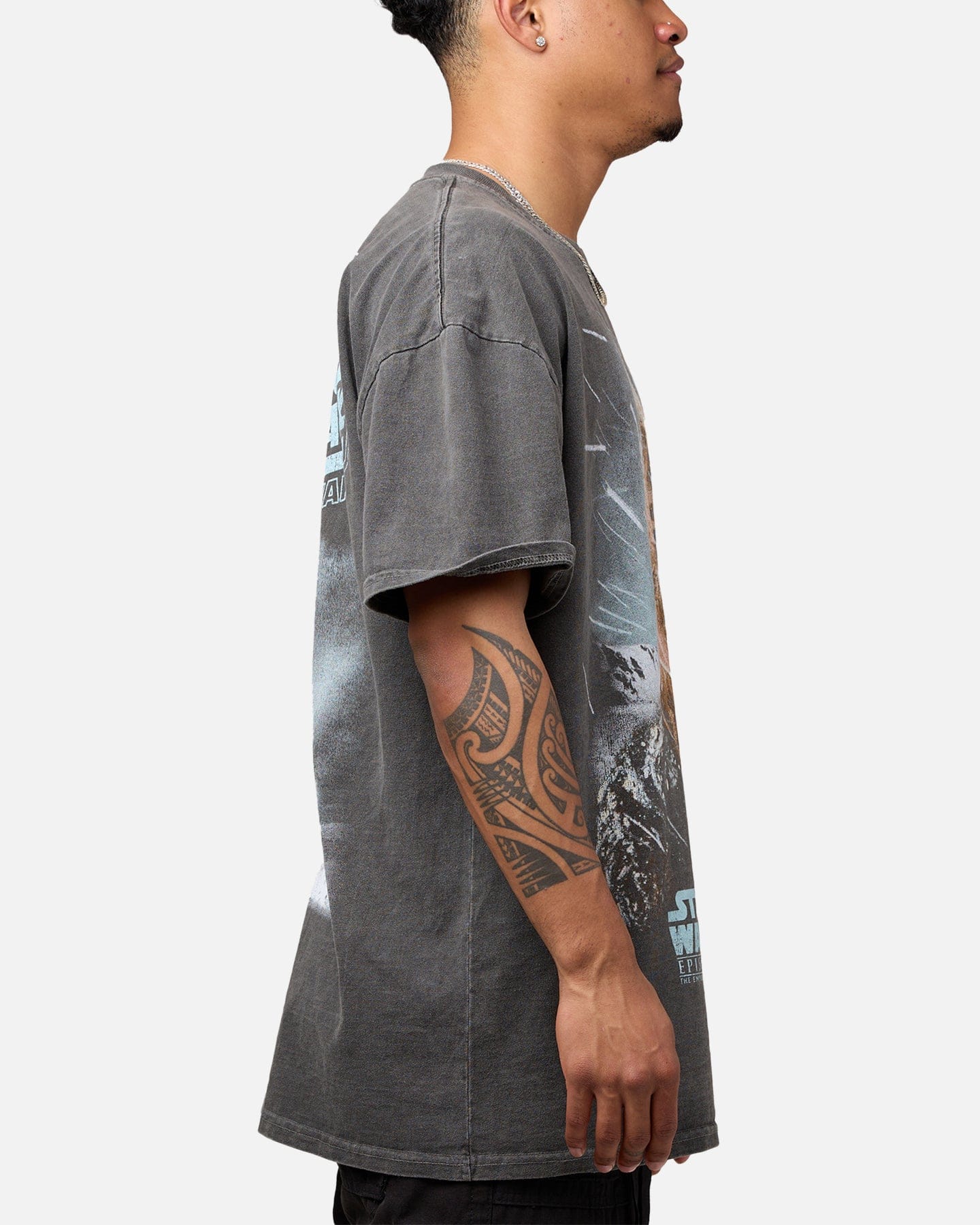 73Studio Star Wars '80 Heavyweight Vintage T-Shirt Black Wash