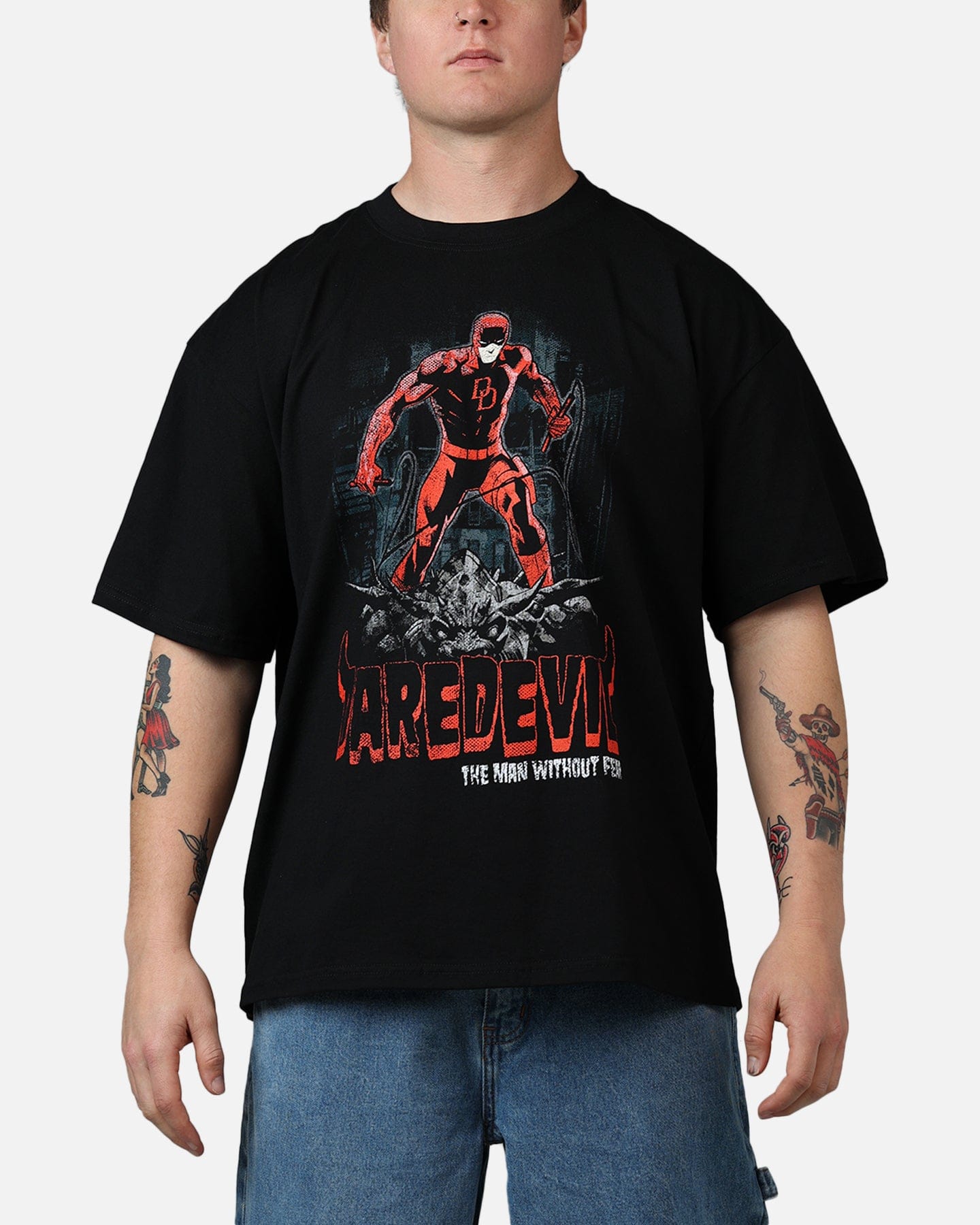 73Studio Marvel Daredevil Hells Kitchen T-Shirt Black
