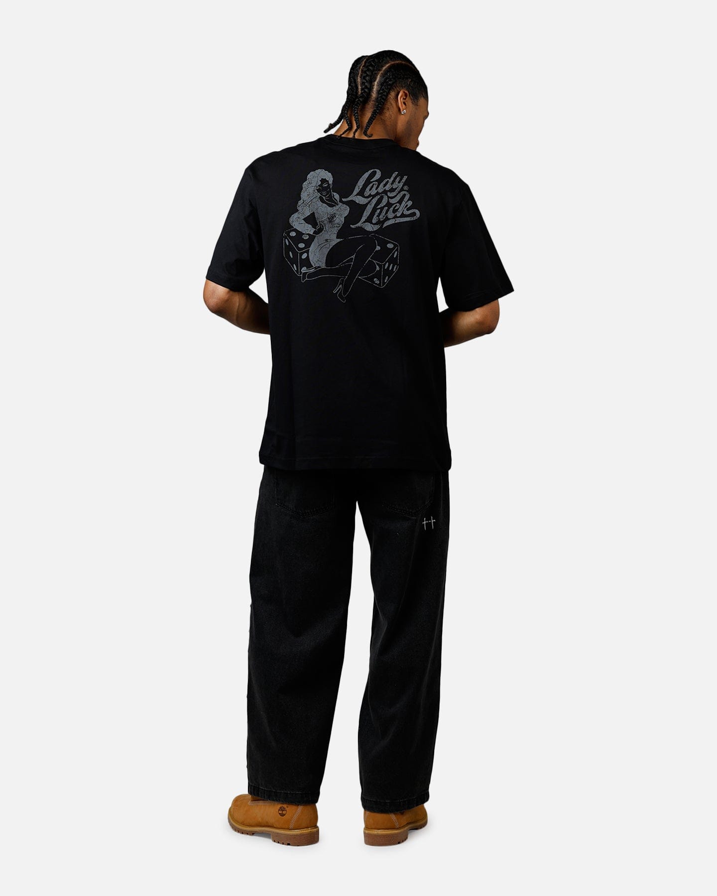 Alpha Industries Lady Luck T-Shirt Black