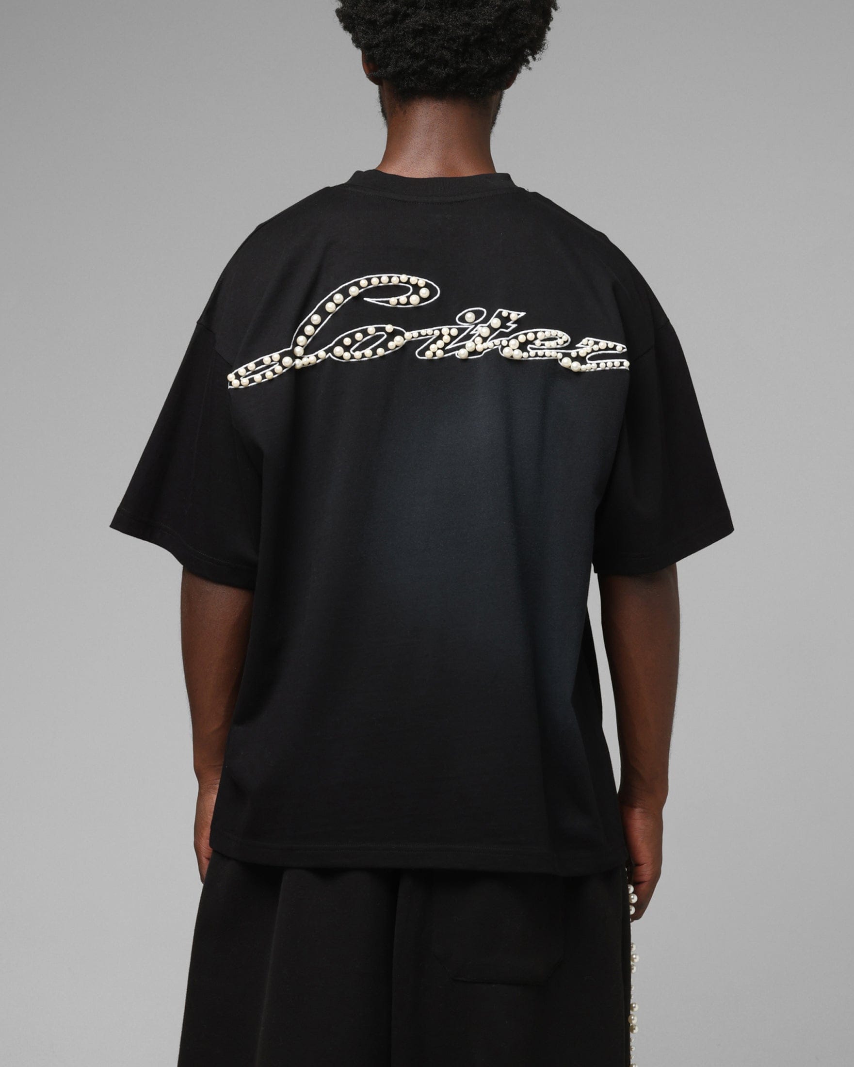 Loiter Pearl T-Shirt Black