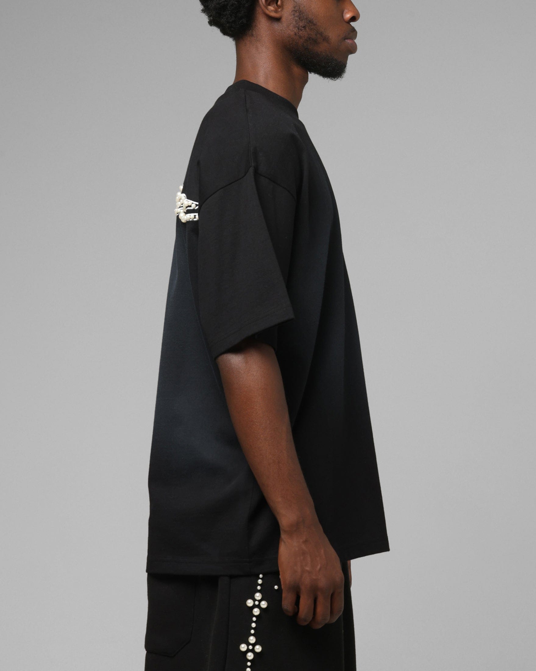 Loiter Pearl T-Shirt Black