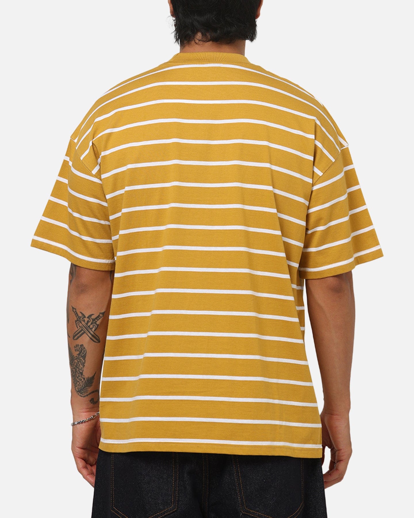 Carre Lineup T-Shirt Mustard Stripe
