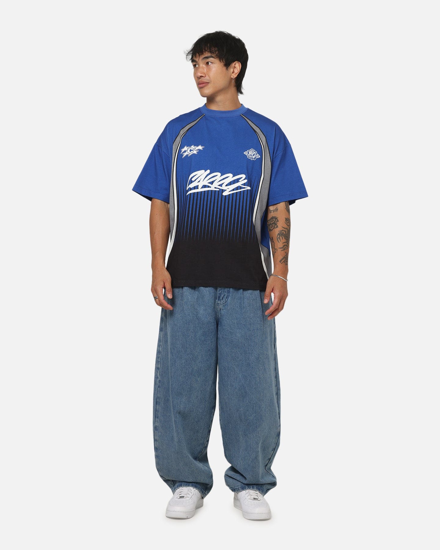 Carre Sideline T-Shirt Royal/Black