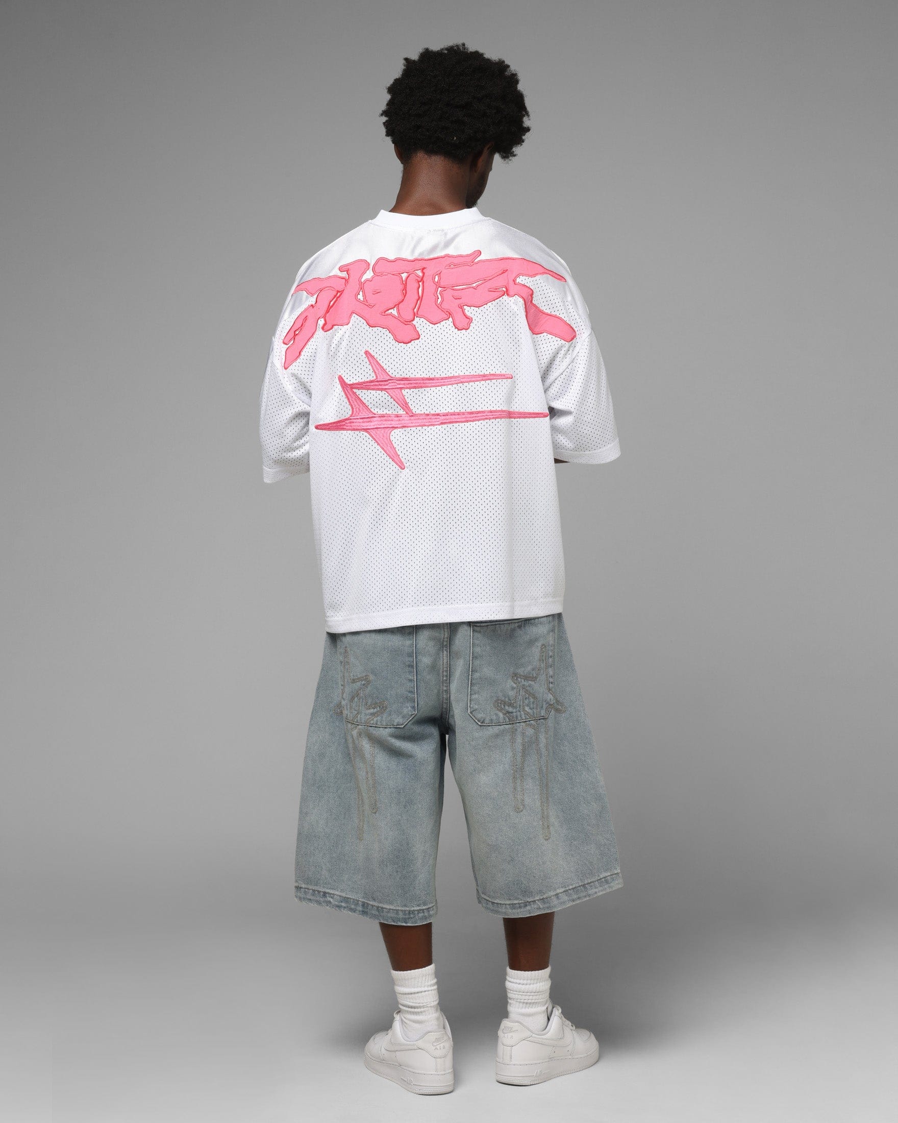 Loiter Airbrush Jersey Pink/White