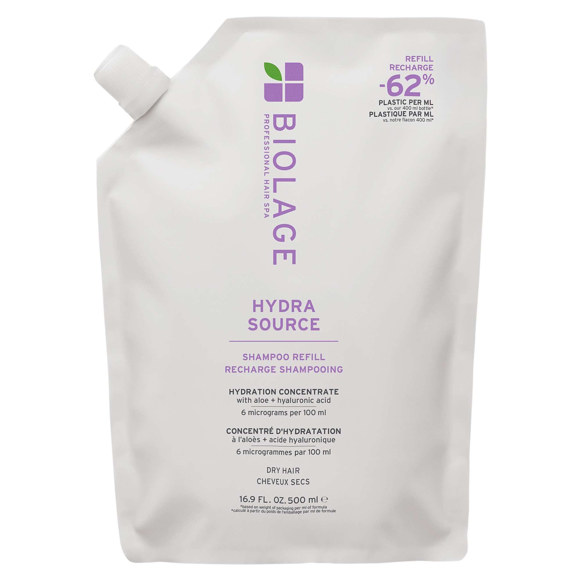 Biolage HydraSource Hydrating Shampoo Refill for Dry Hair 500ml