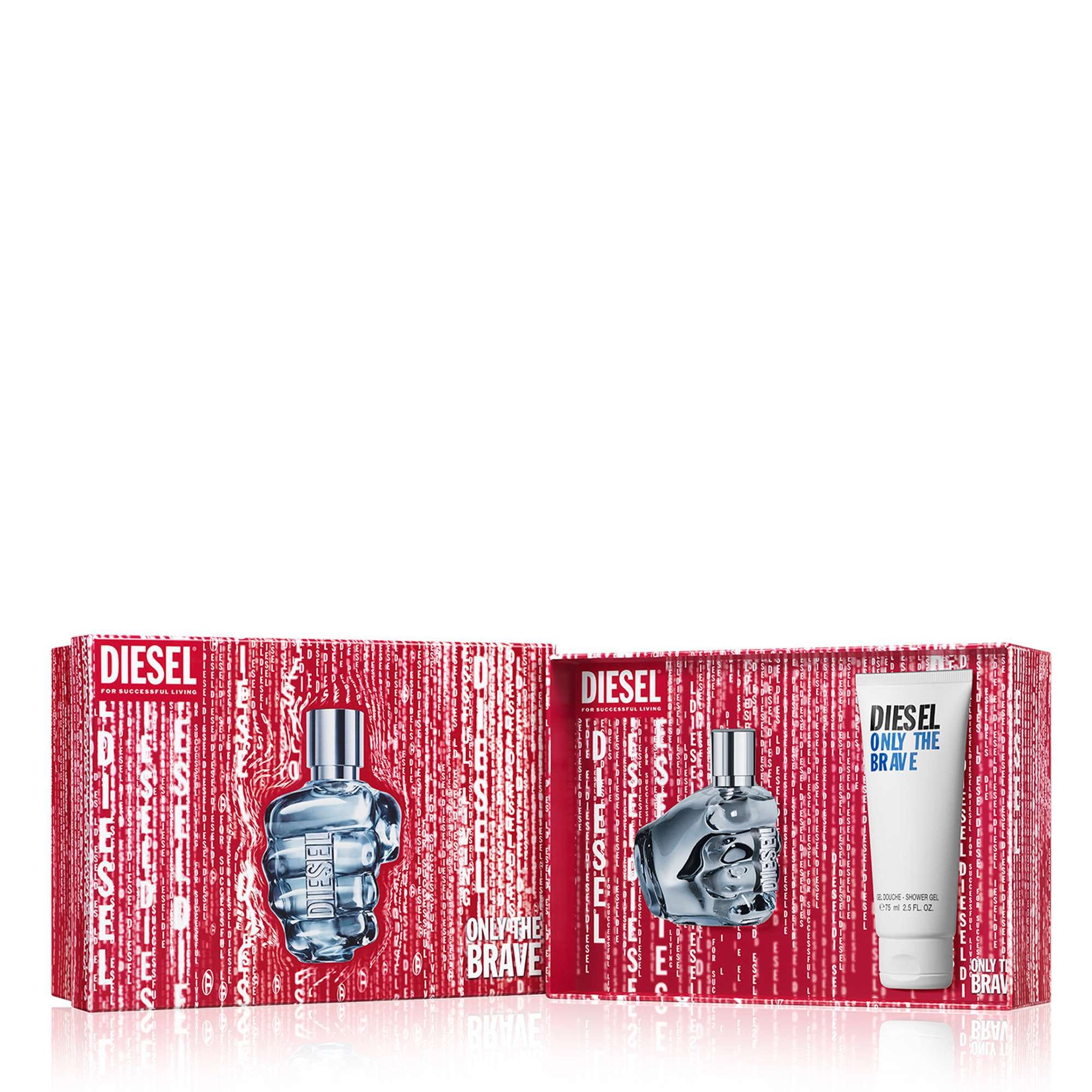 Diesel Only The Brave Eau de Toilette Spray 50ml Gift Set