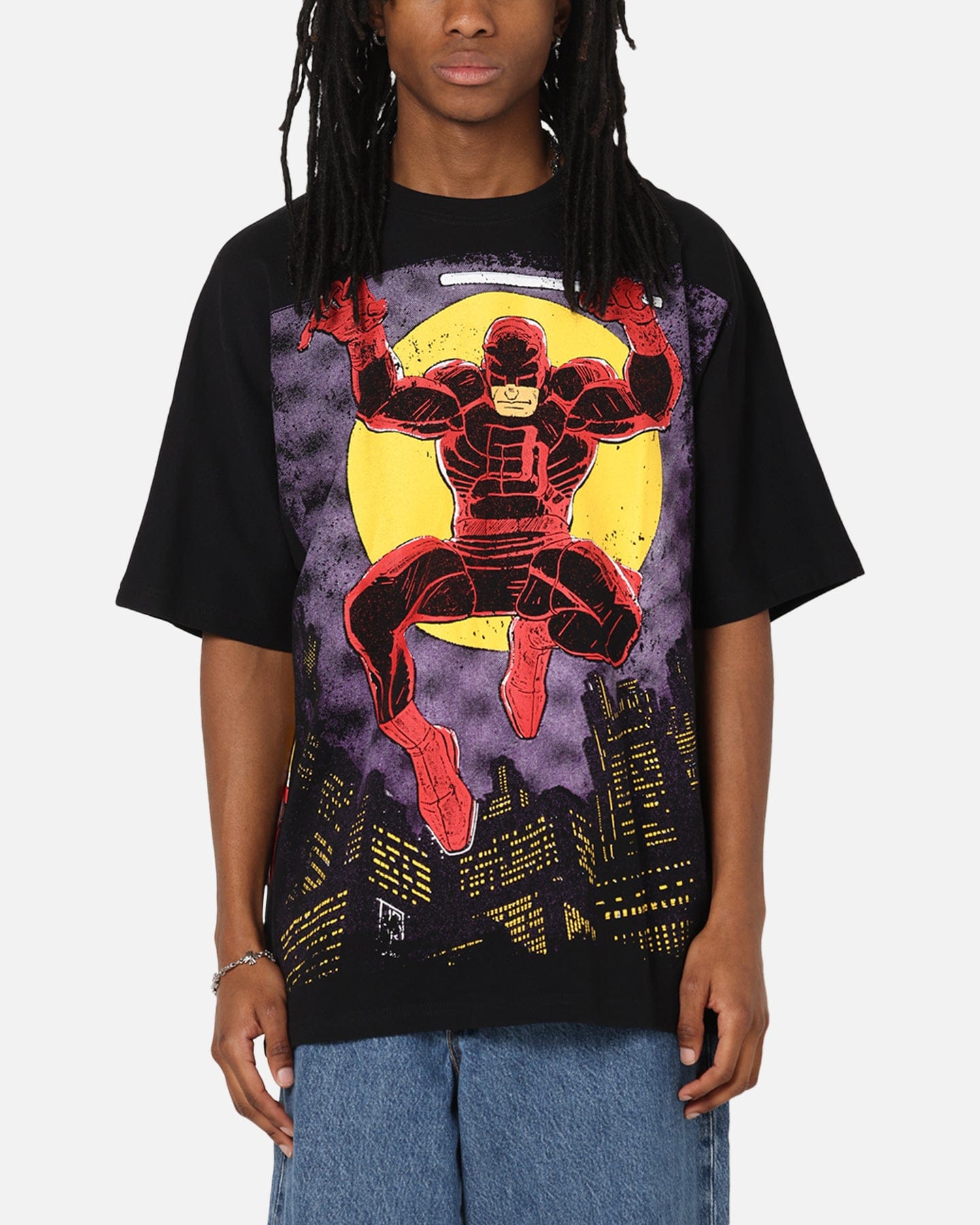 73Studio Marvel Daredevil All Over Print T-Shirt Black
