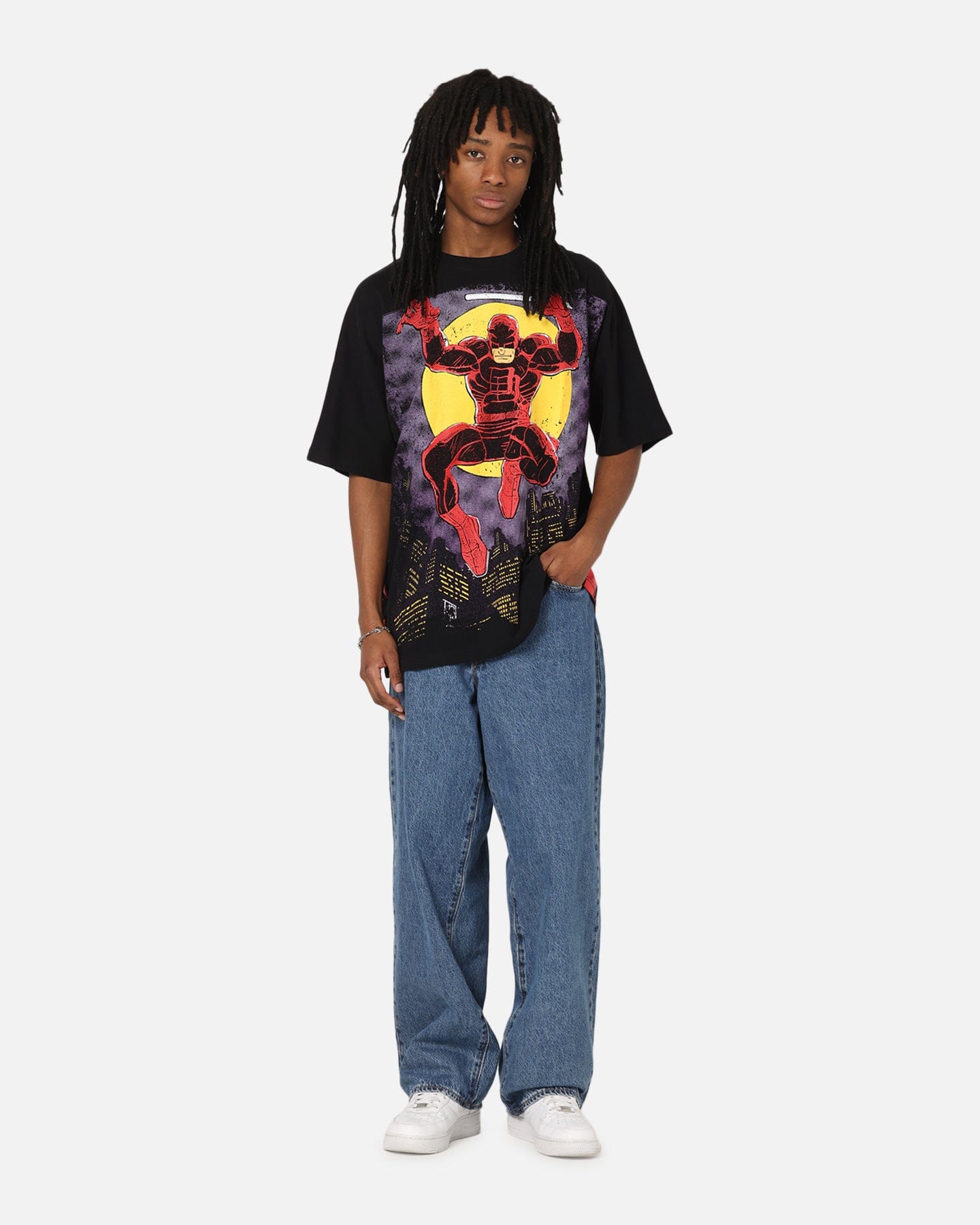 73Studio Marvel Daredevil All Over Print T-Shirt Black