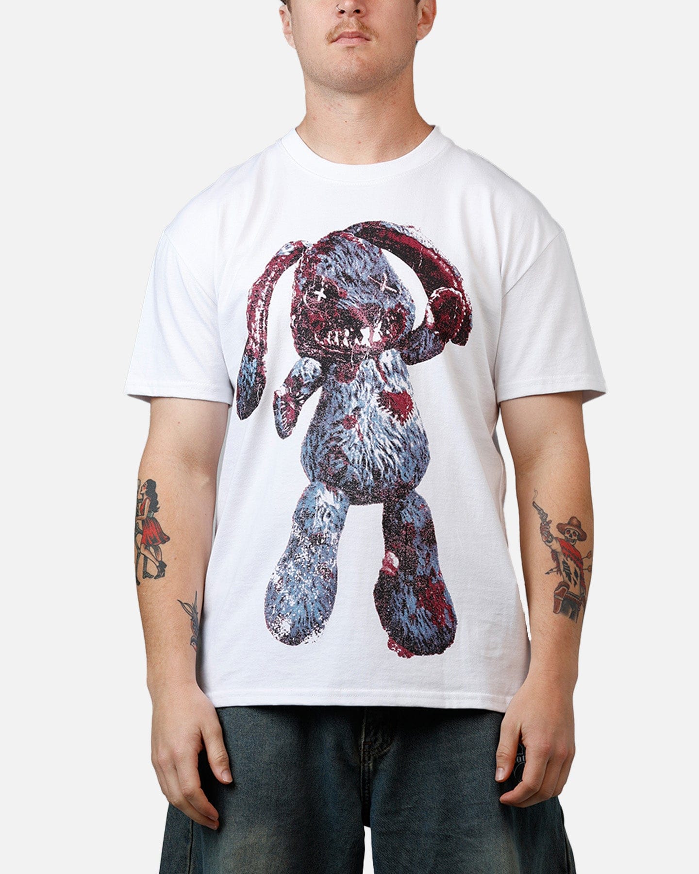 73Studio 73 Studio X Call Of Duty Mister Peeks Zombies T-Shirt White